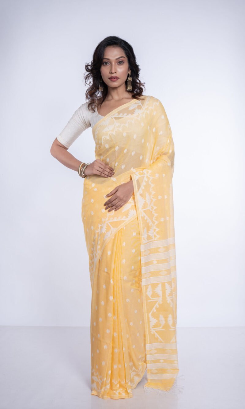 Jamdani 'Timeless Tapestry' Cotton