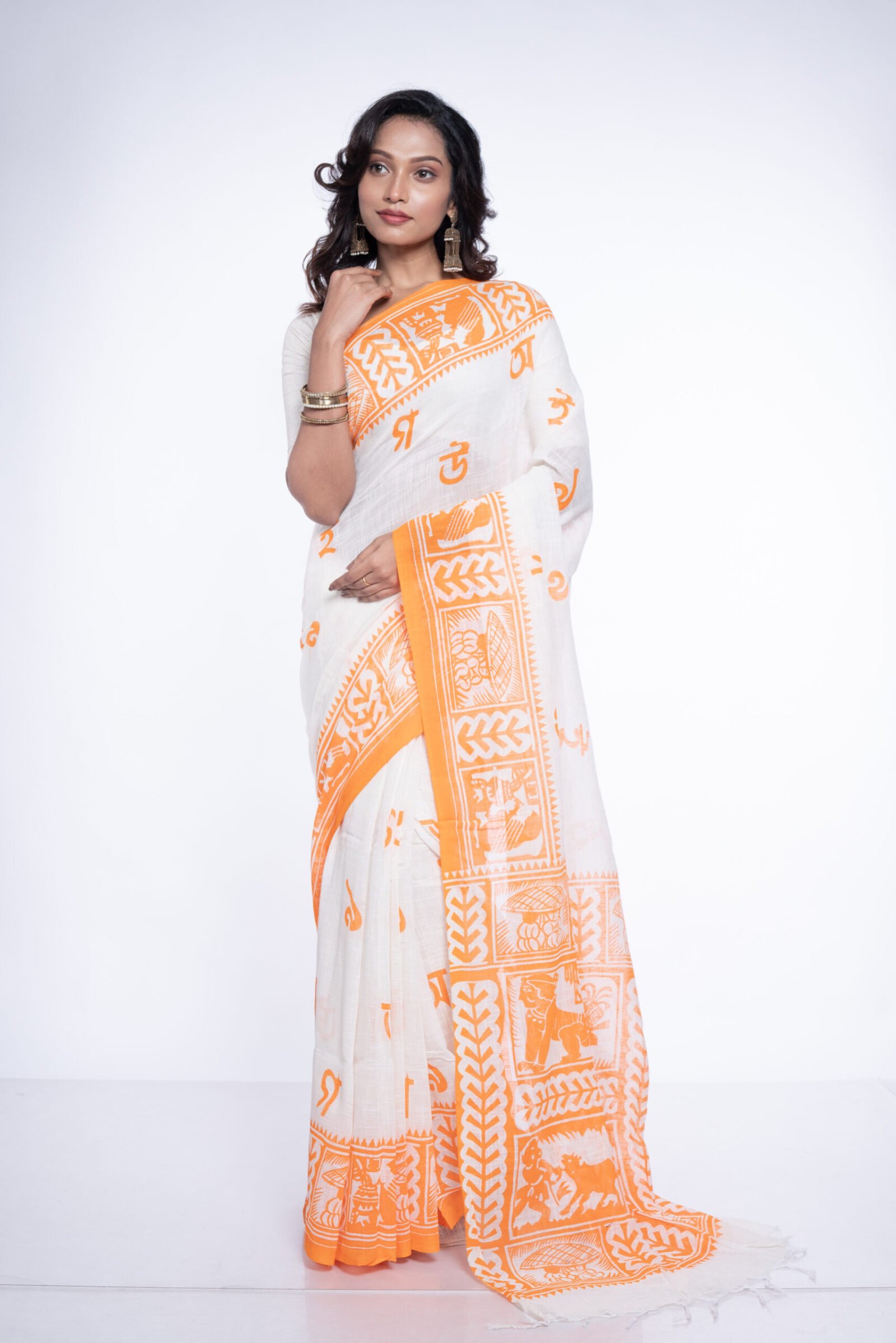 Bengal 'Barnaparichaya Kamala' Cotton