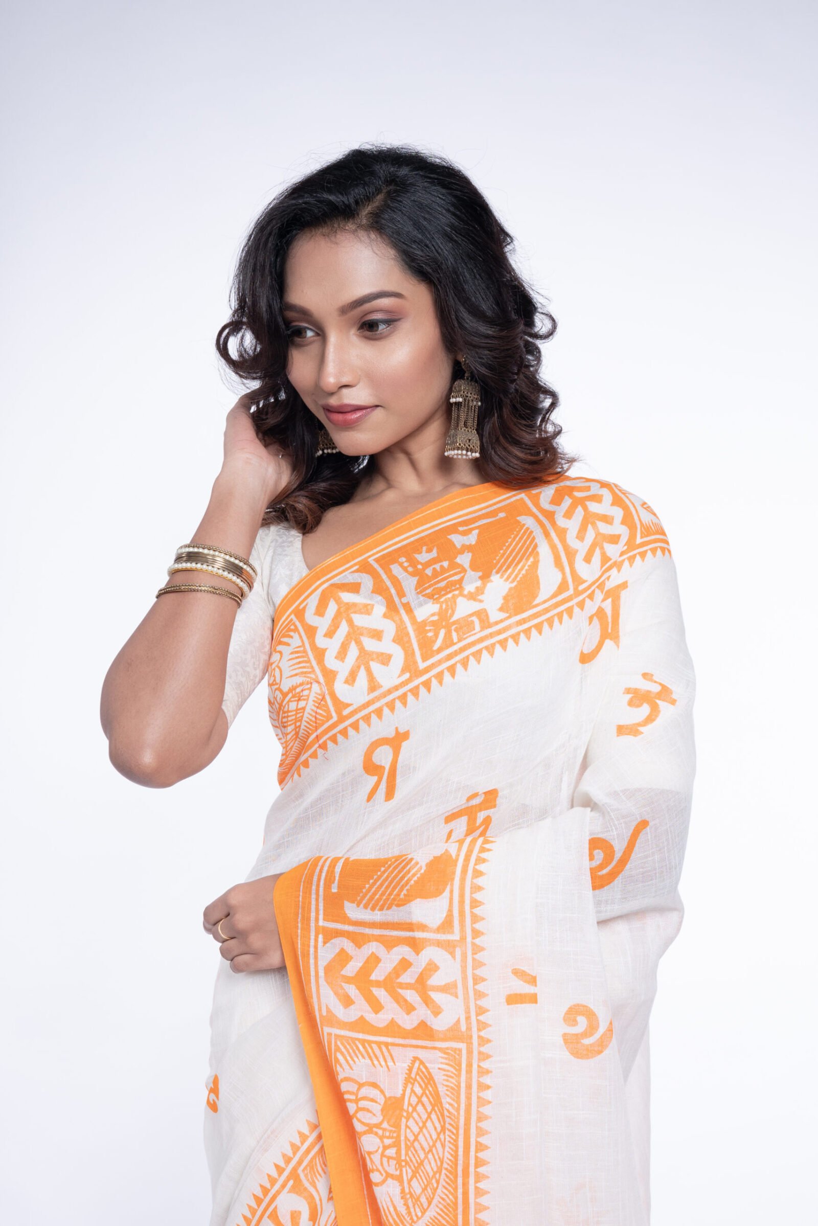Bengal 'Barnaparichaya Kamala' Cotton - Image 4