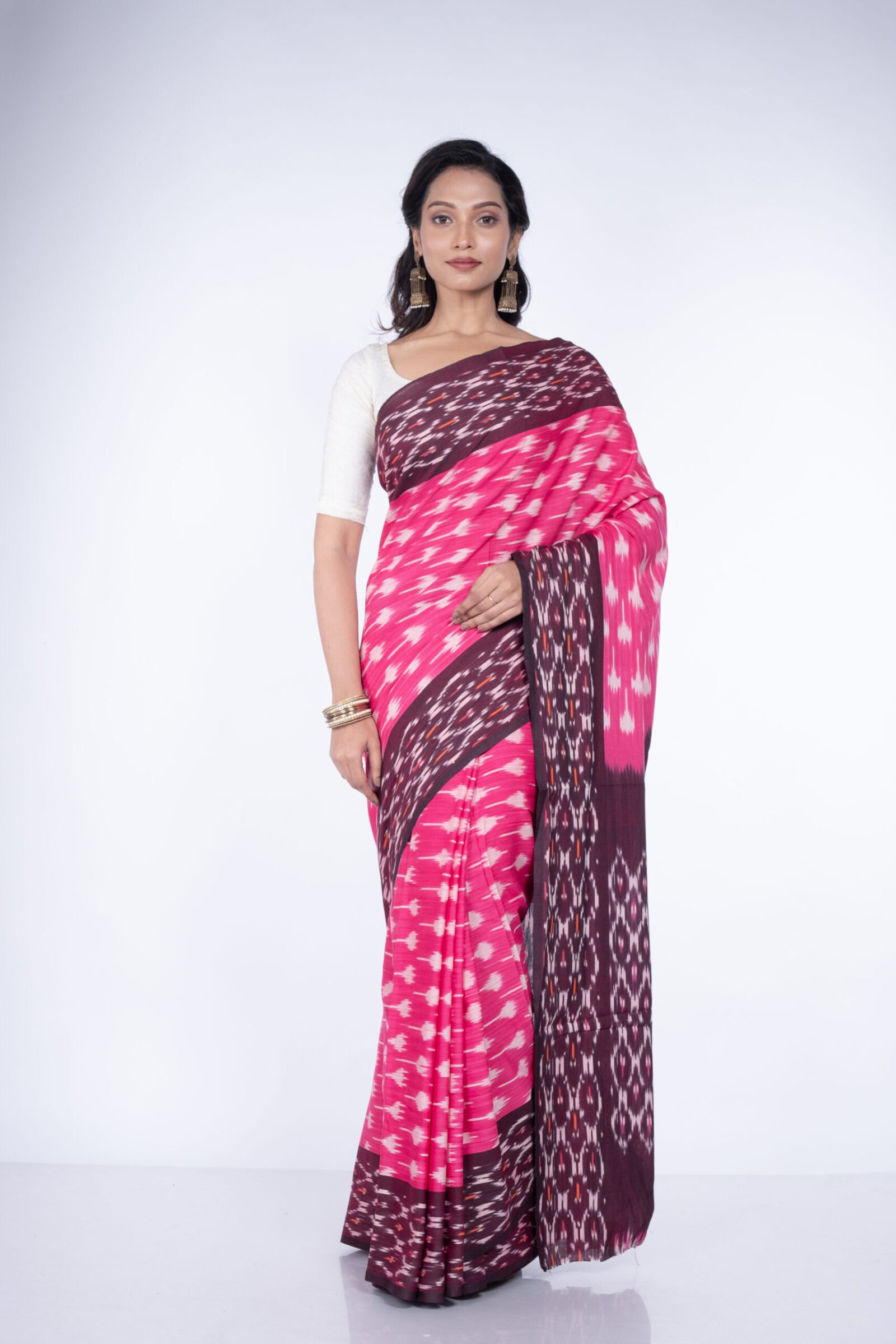 Sambhalpuri 'Golapi Sundari' Cotton