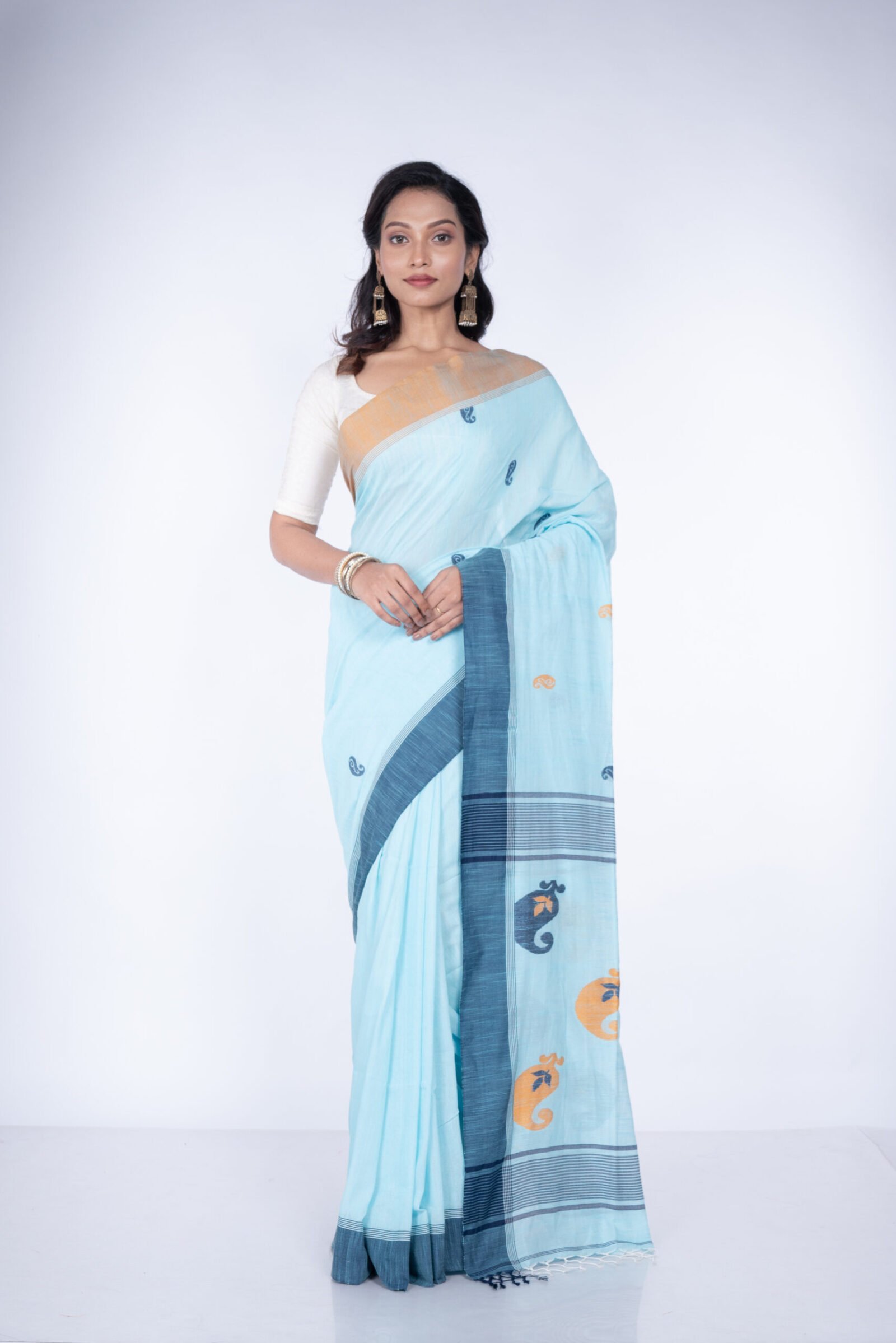 Jamdani 'Creative Fusion' Cotton