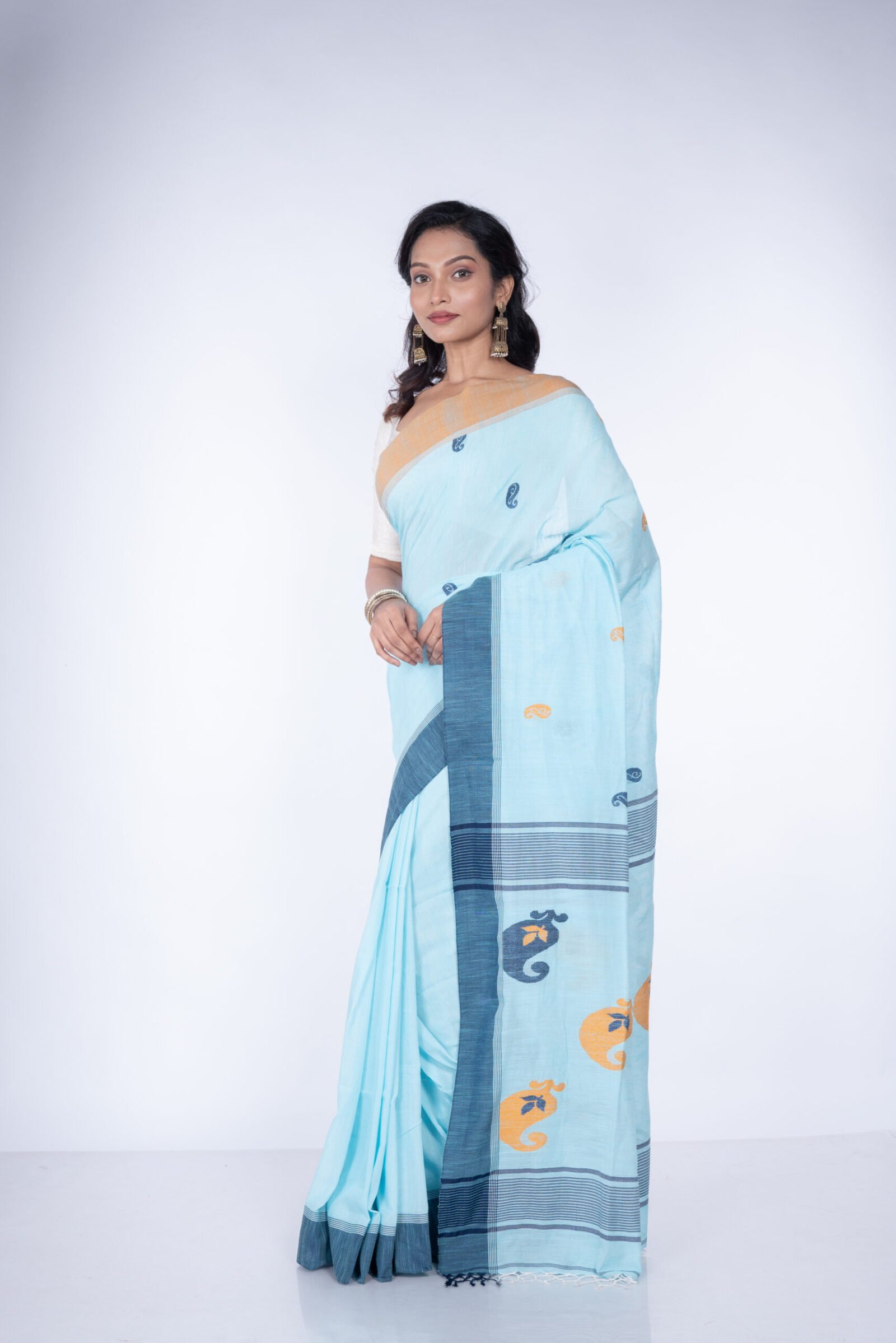 Jamdani 'Creative Fusion' Cotton - Image 3