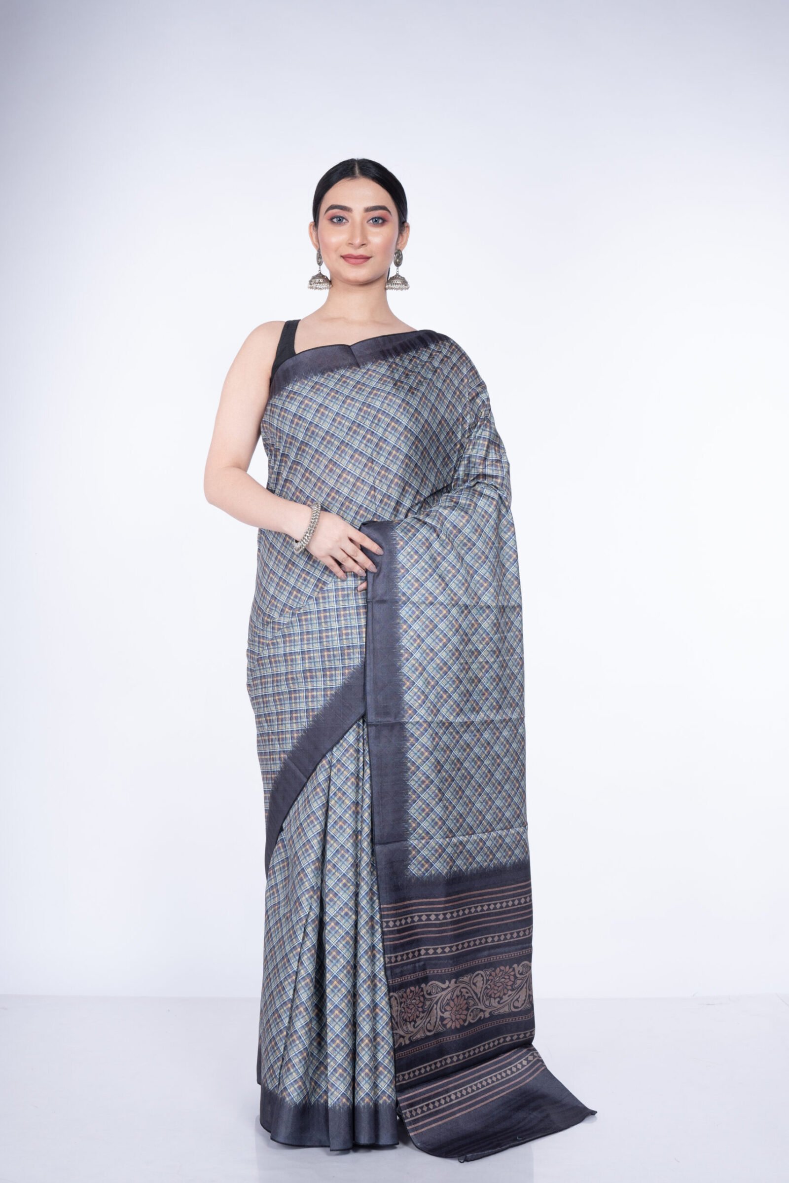 "Luxe Lattice" Silk