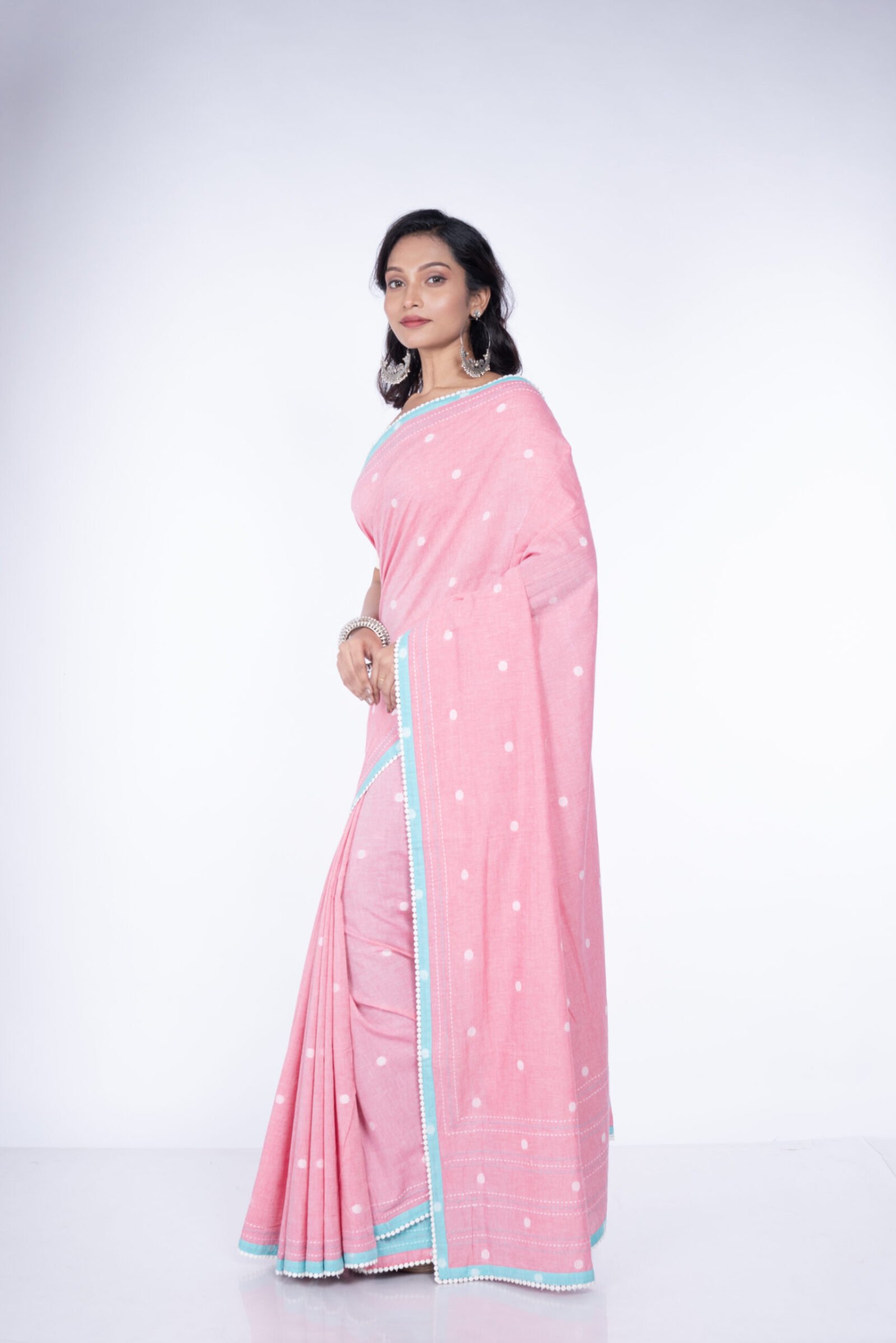 Applique 'Fuschia Glow' Cotton