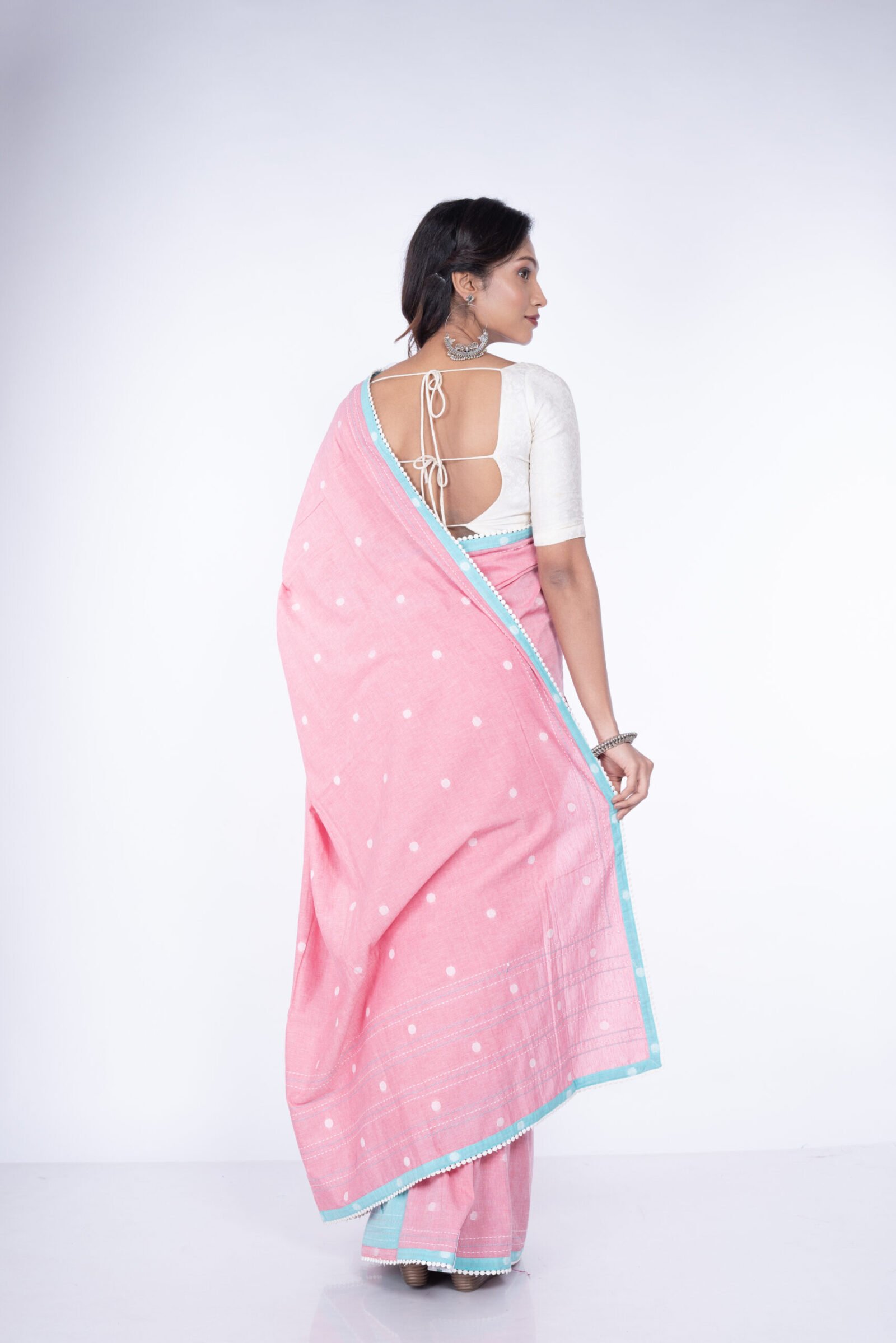 Applique 'Fuschia Glow' Cotton - Image 2
