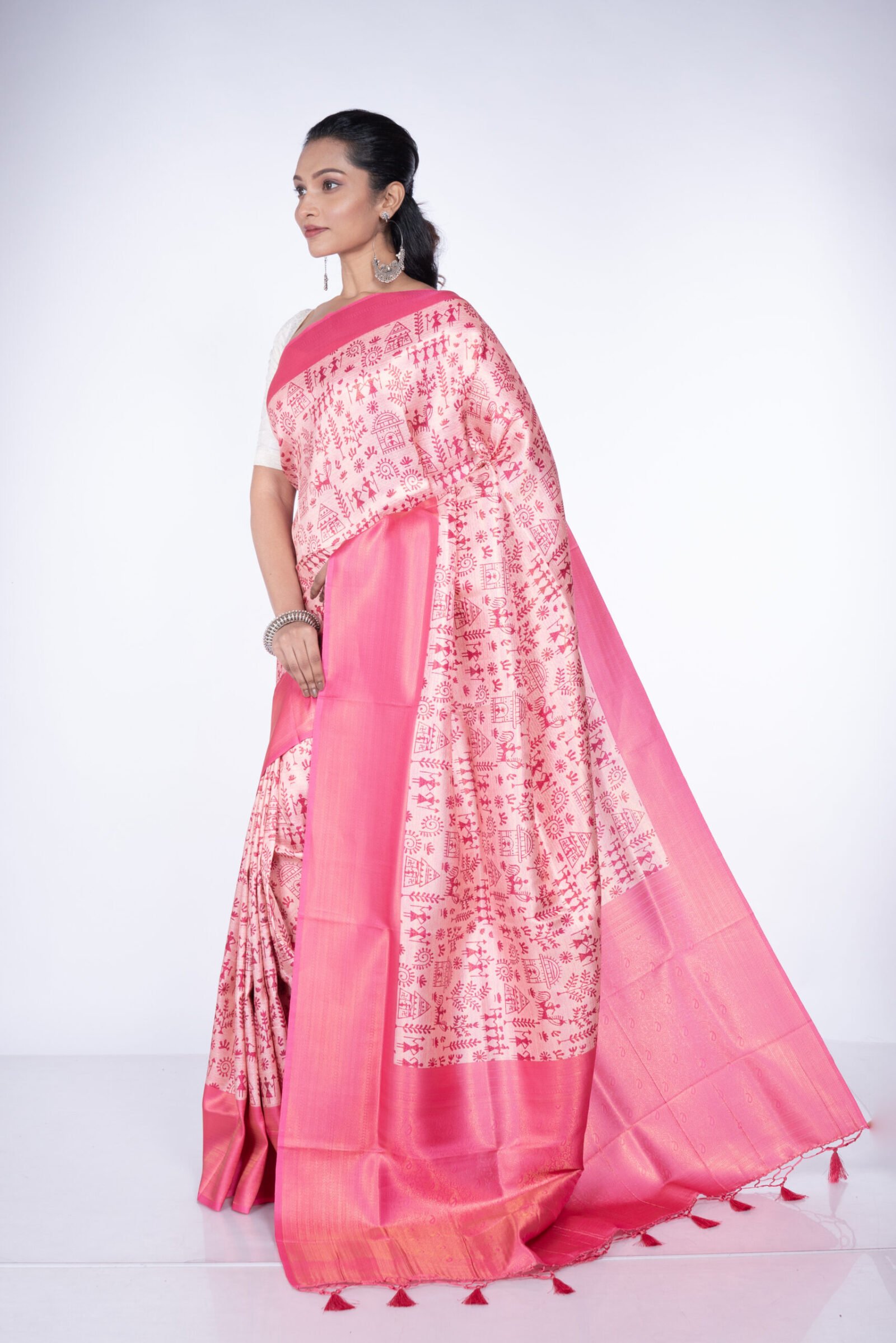 'Tribal Petal' Silk - Image 3