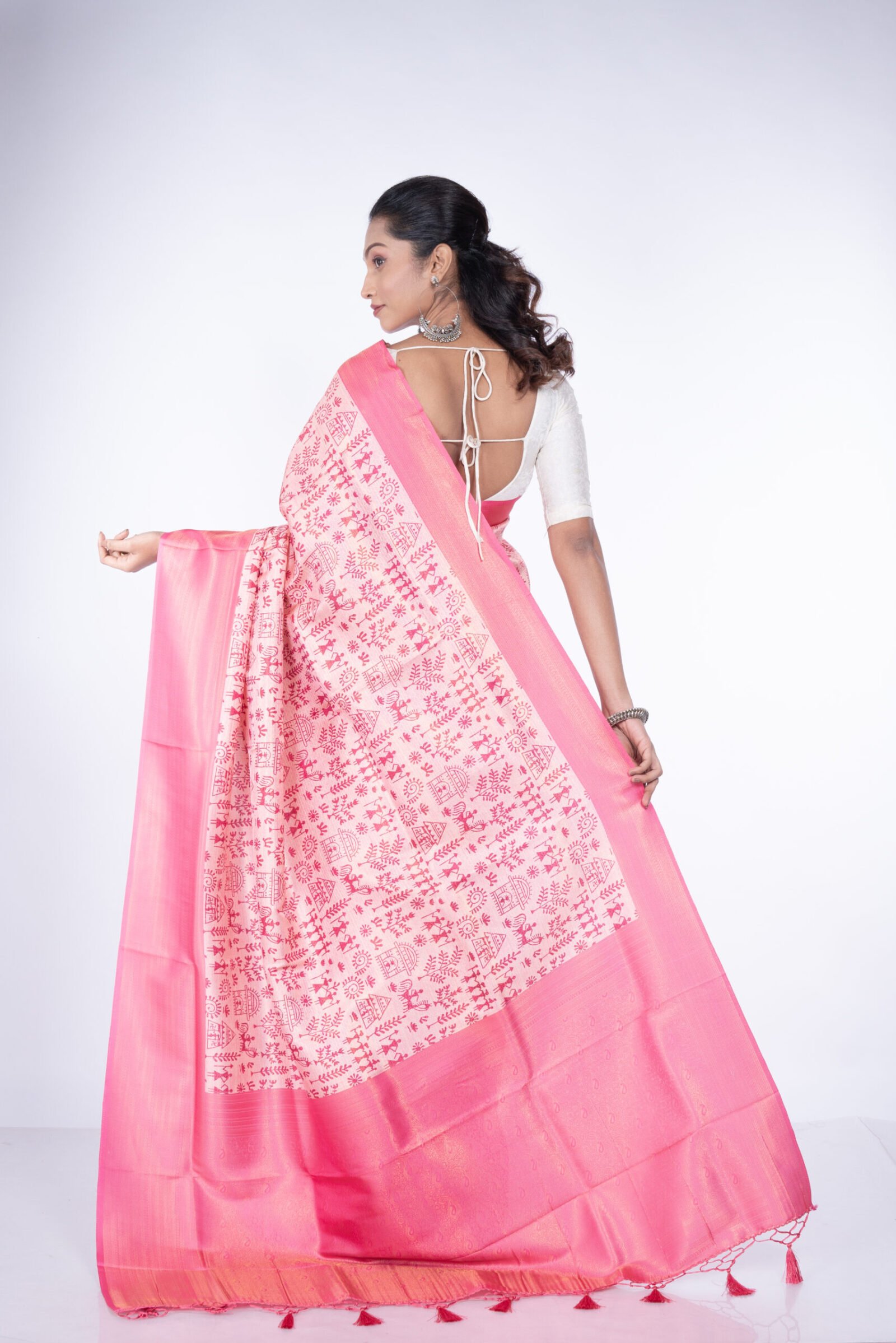 'Tribal Petal' Silk - Image 4
