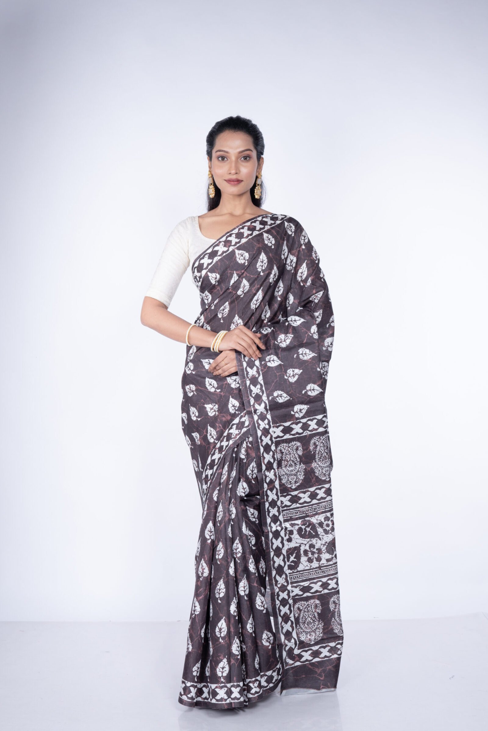 'Forest Whisper' Manipuri Silk - Image 4