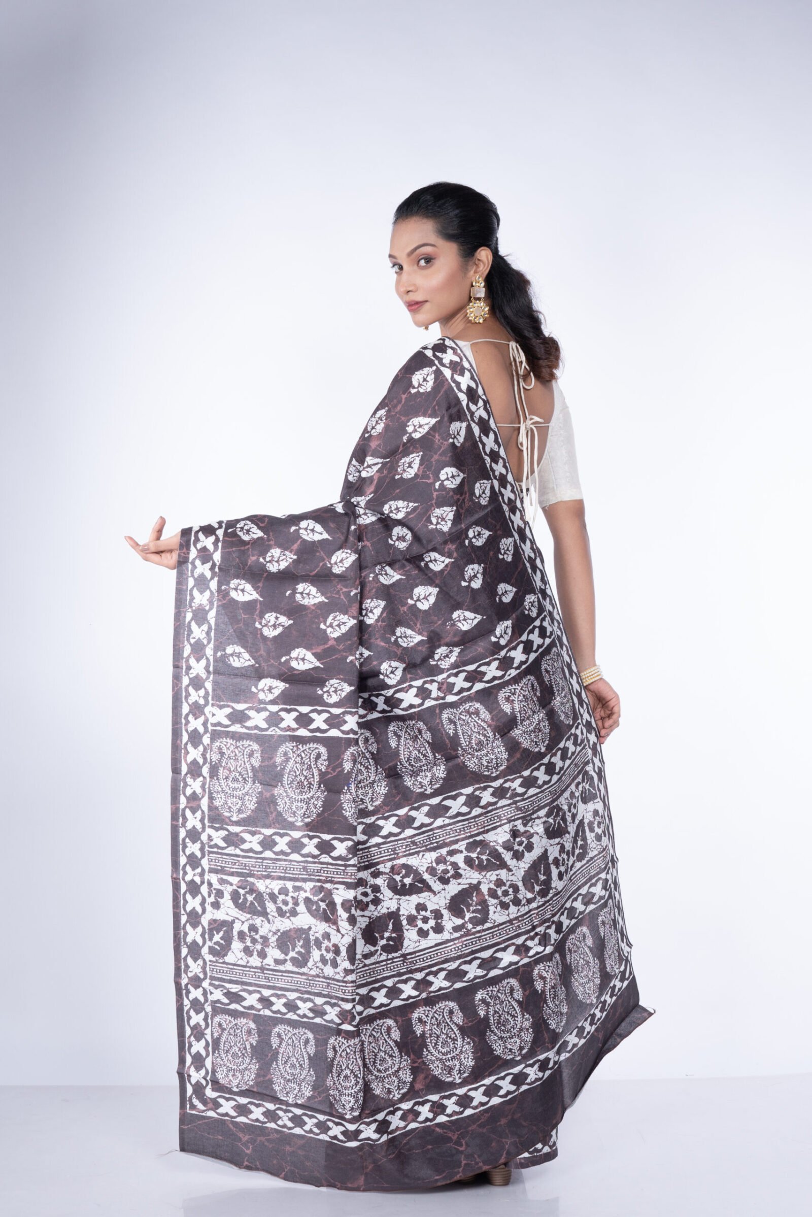 'Forest Whisper' Manipuri Silk - Image 3