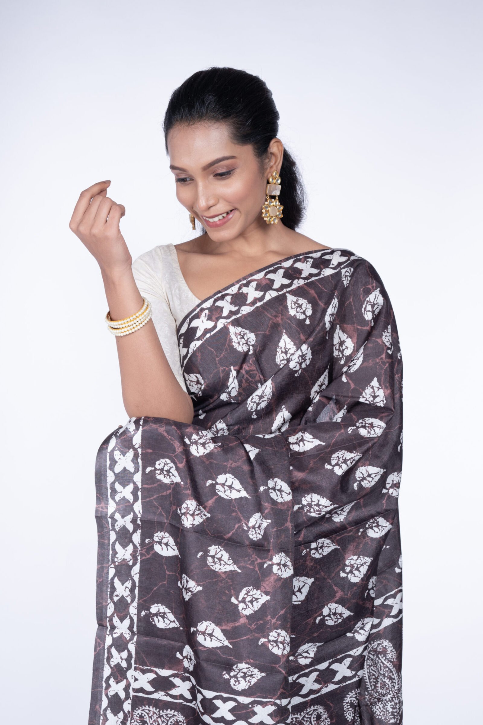 'Forest Whisper' Manipuri Silk - Image 2
