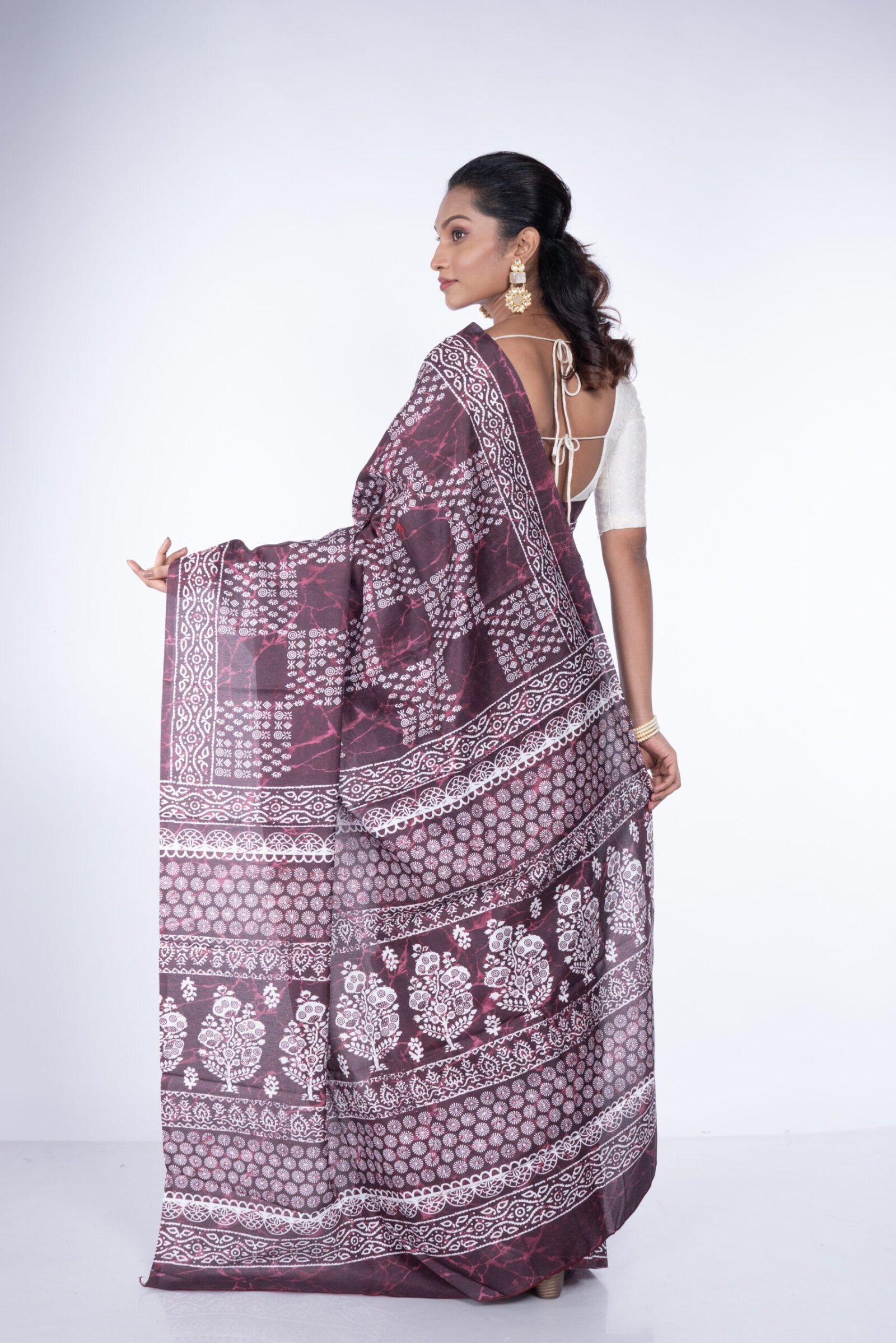 'Copper Stone' Manipuri Silk - Image 3