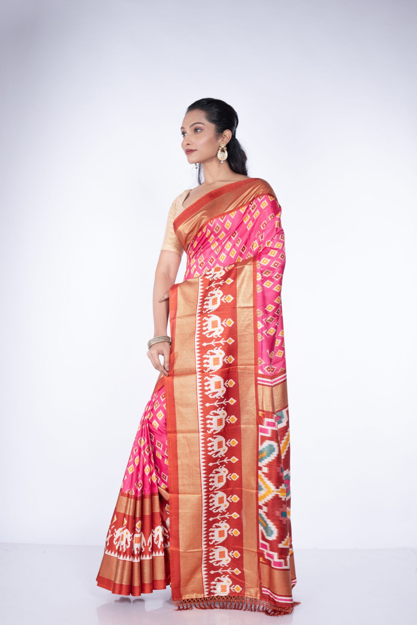 "Cultural Charm" Cotton Silk - Image 4