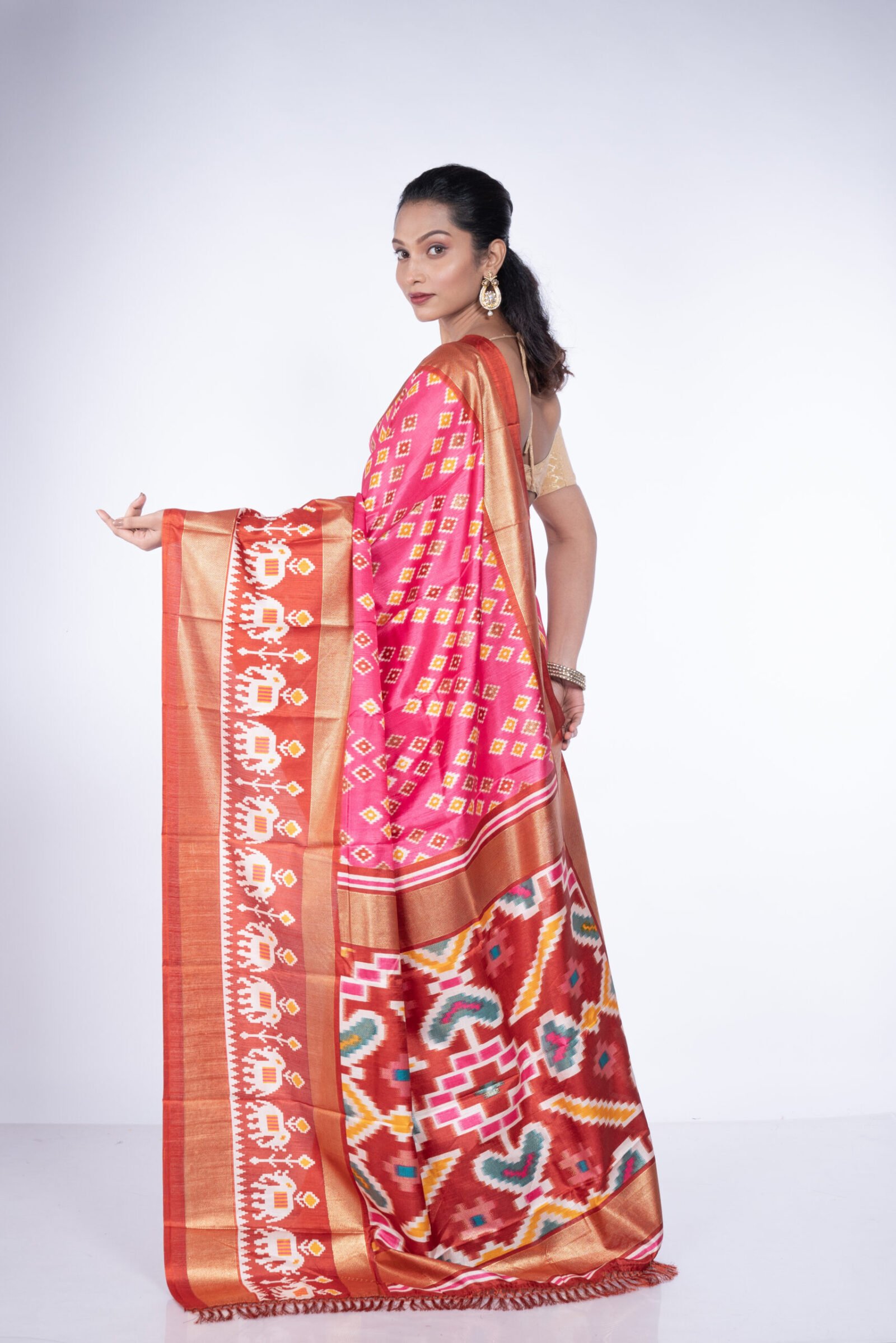 "Cultural Charm" Cotton Silk - Image 3