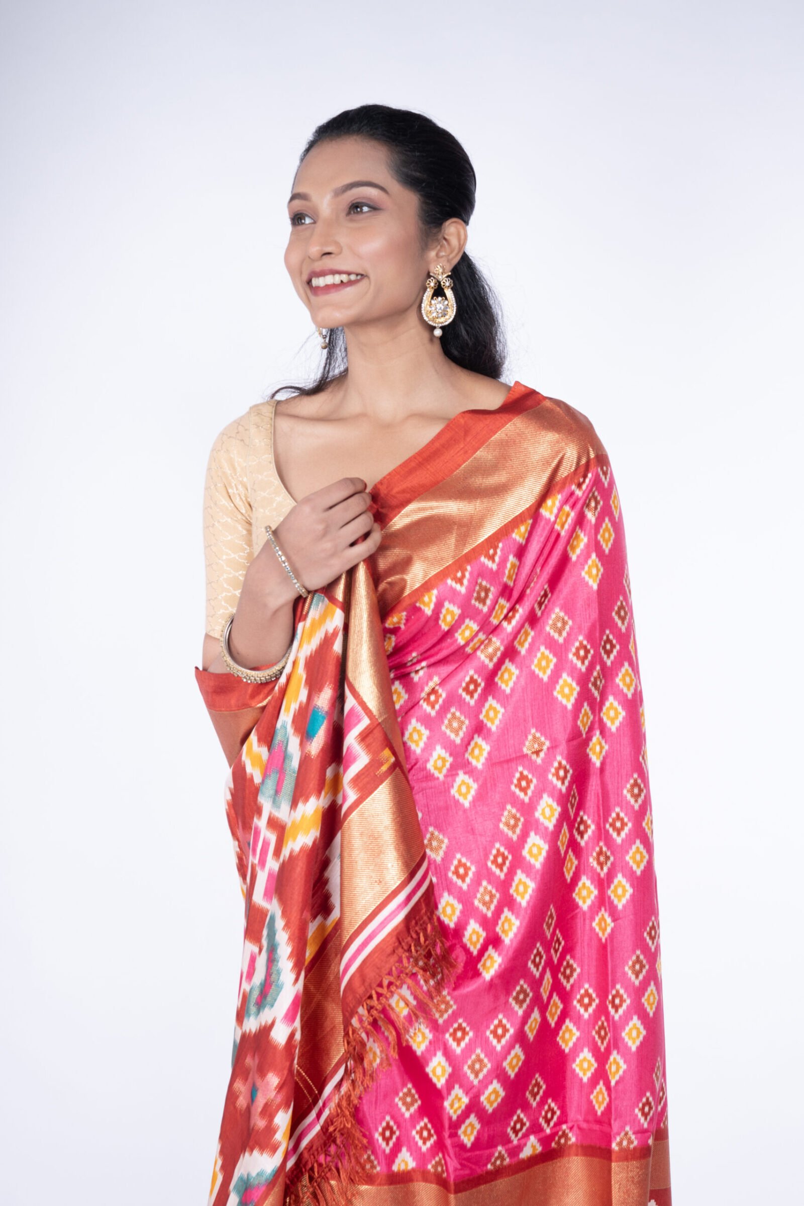 "Cultural Charm" Cotton Silk - Image 2
