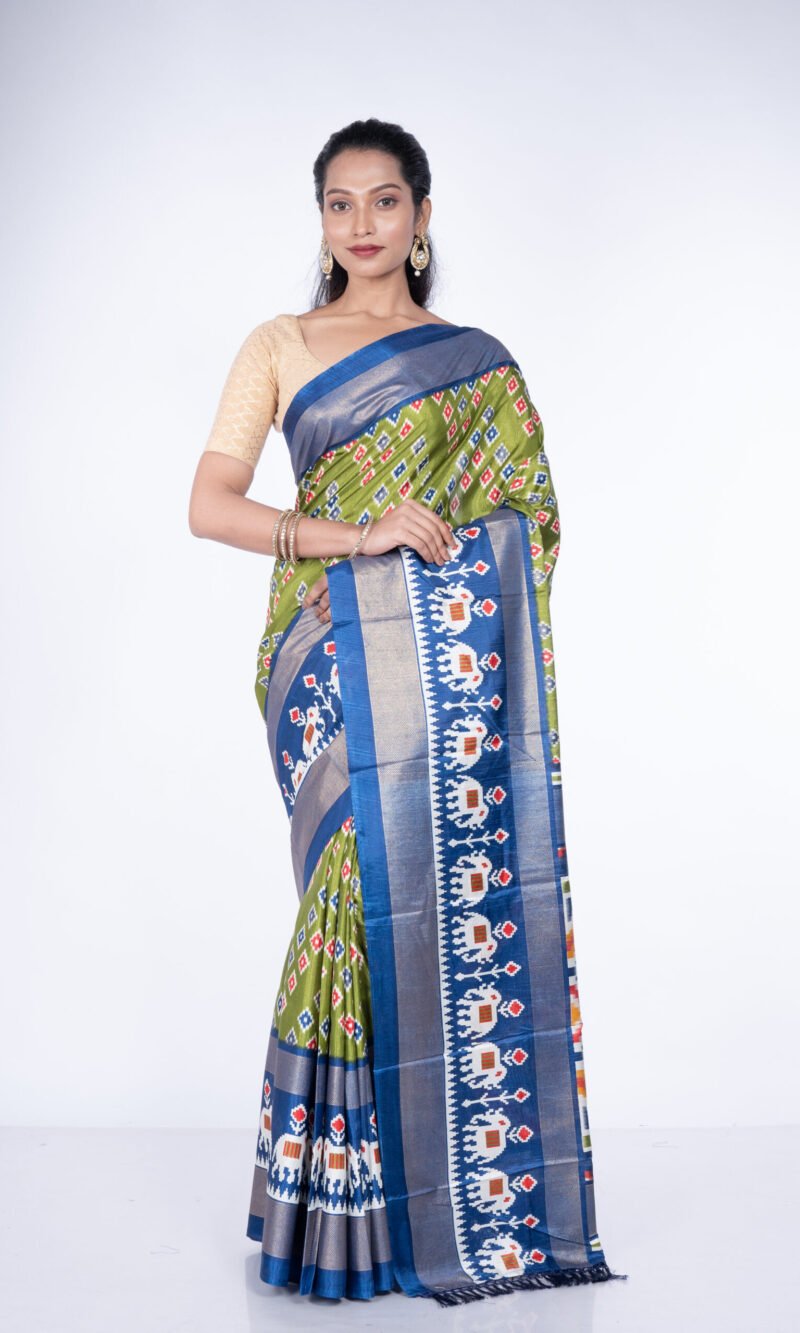 "Regal Radiance" Cotton Silk