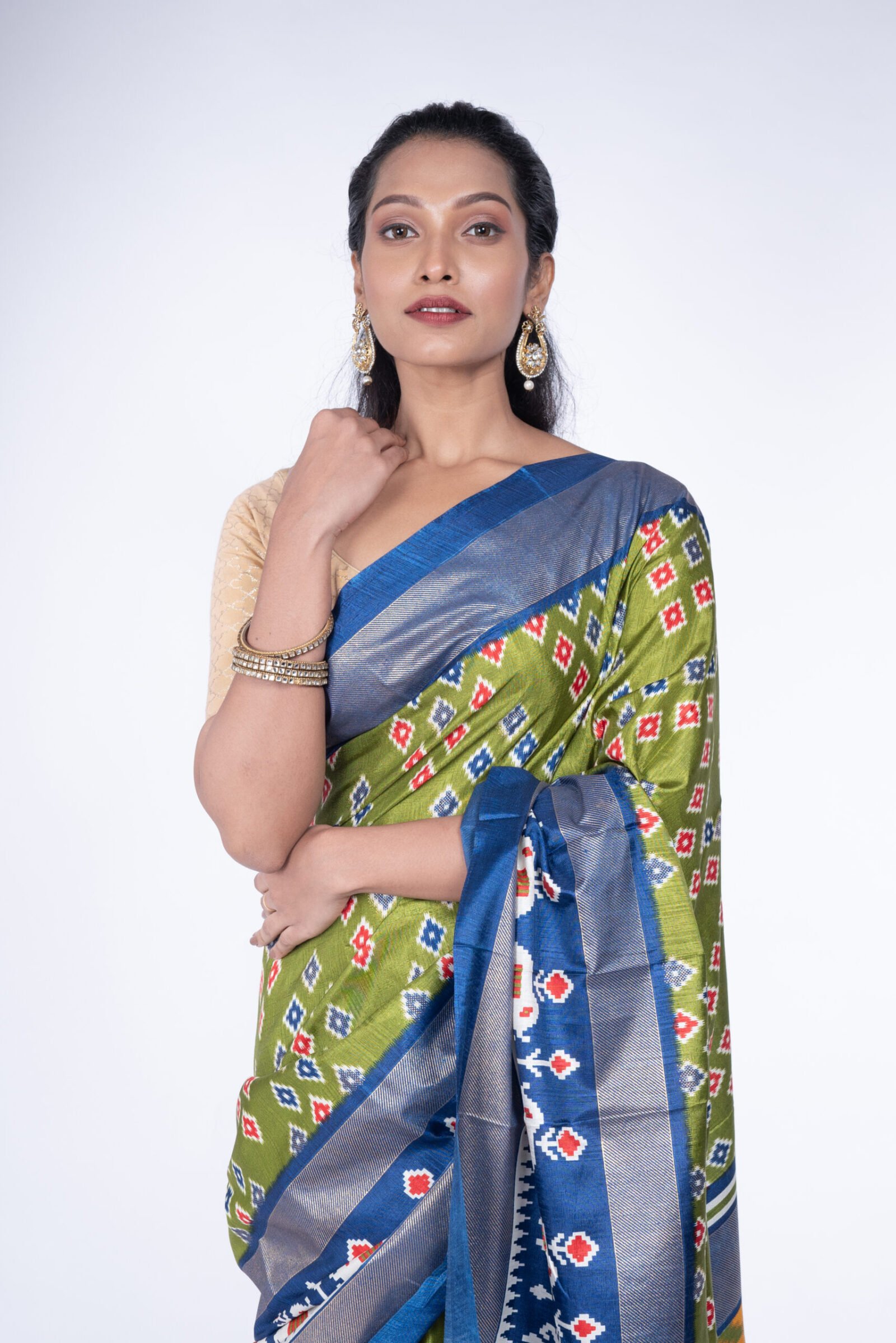 "Regal Radiance" Cotton Silk - Image 2