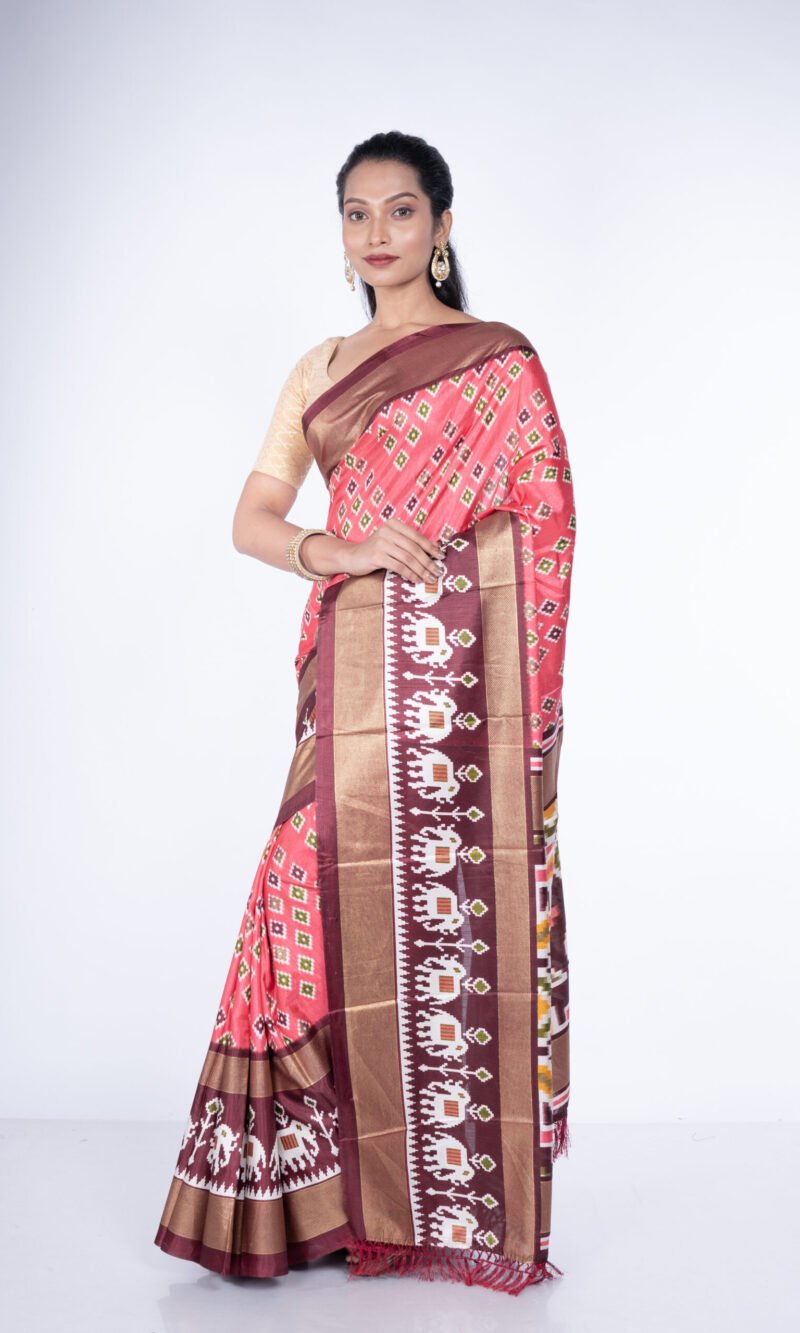 "Whispered Elegance" Cotton Silk