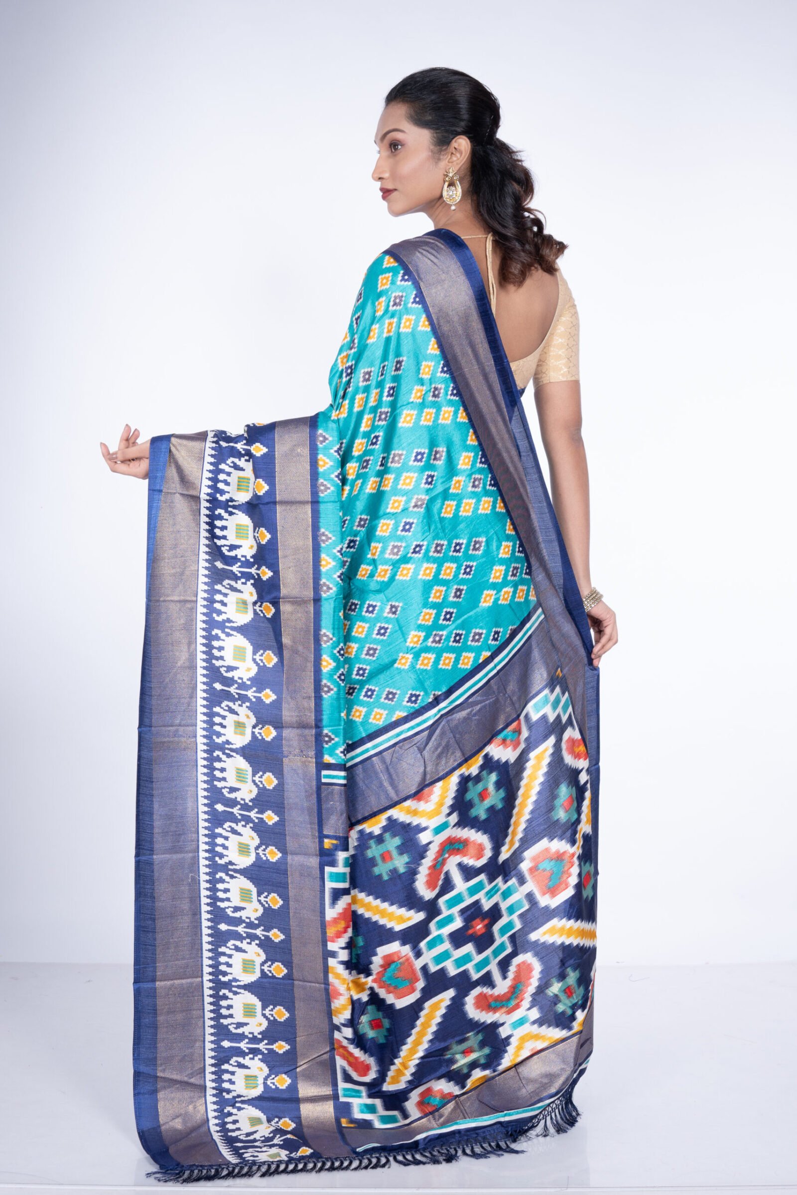 "Heritage Harmony" Cotton Silk - Image 3