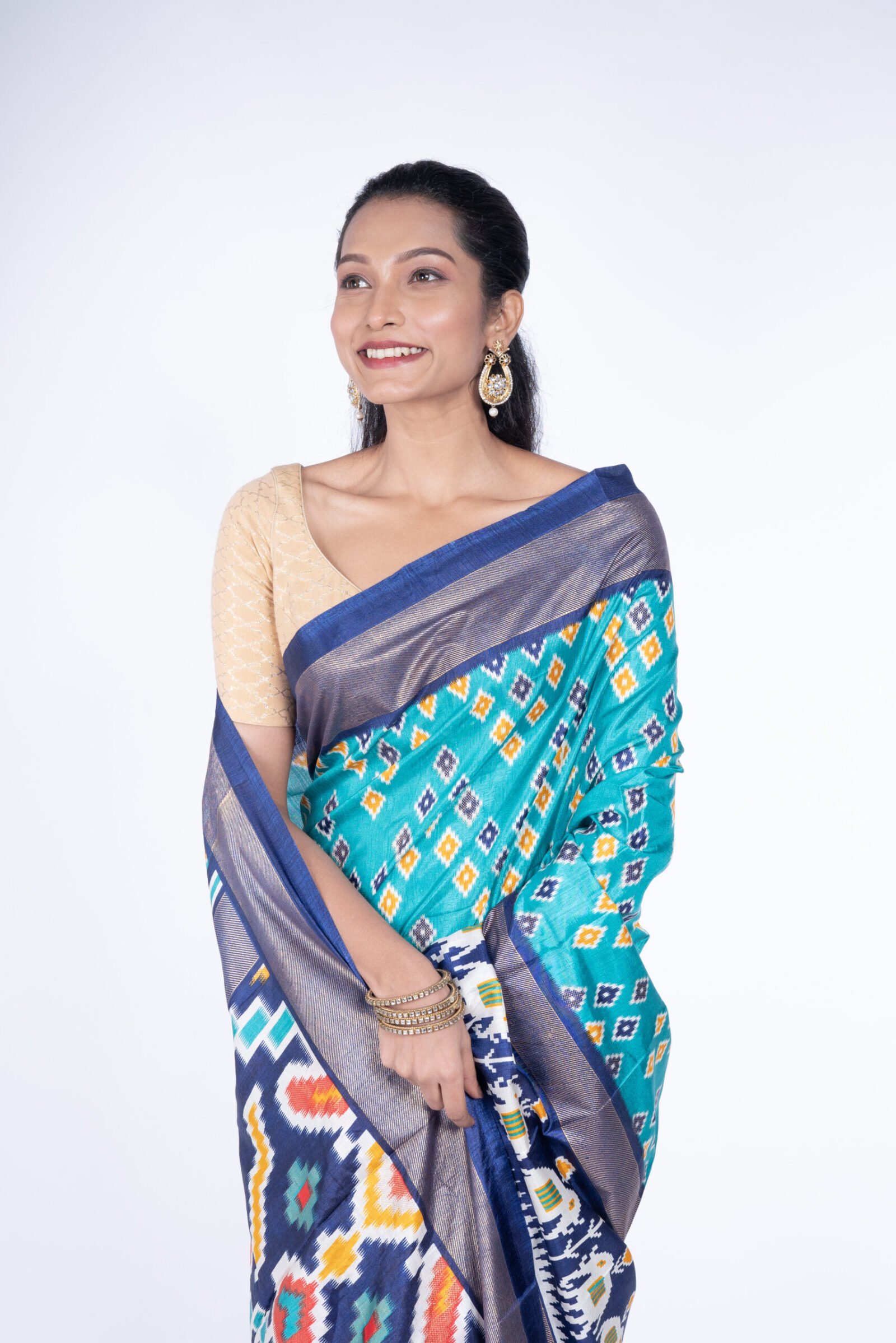 "Heritage Harmony" Cotton Silk - Image 2