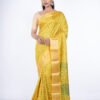 Bandhej 'Haldi Chandan' Cotton Silk