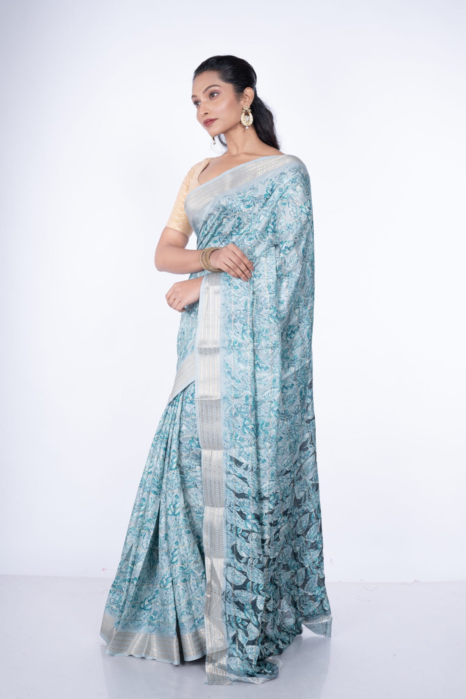 'Green Lush' Silk