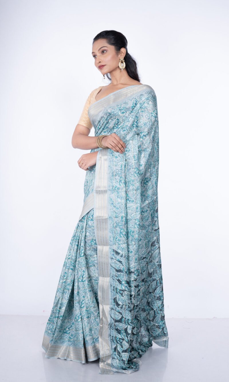 'Green Lush' Silk