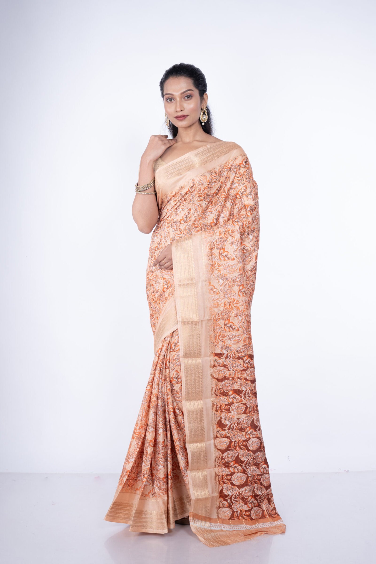 'Earthy Elegance' Silk