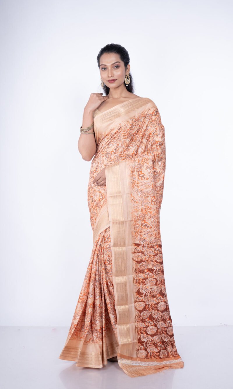 'Earthy Elegance' Silk