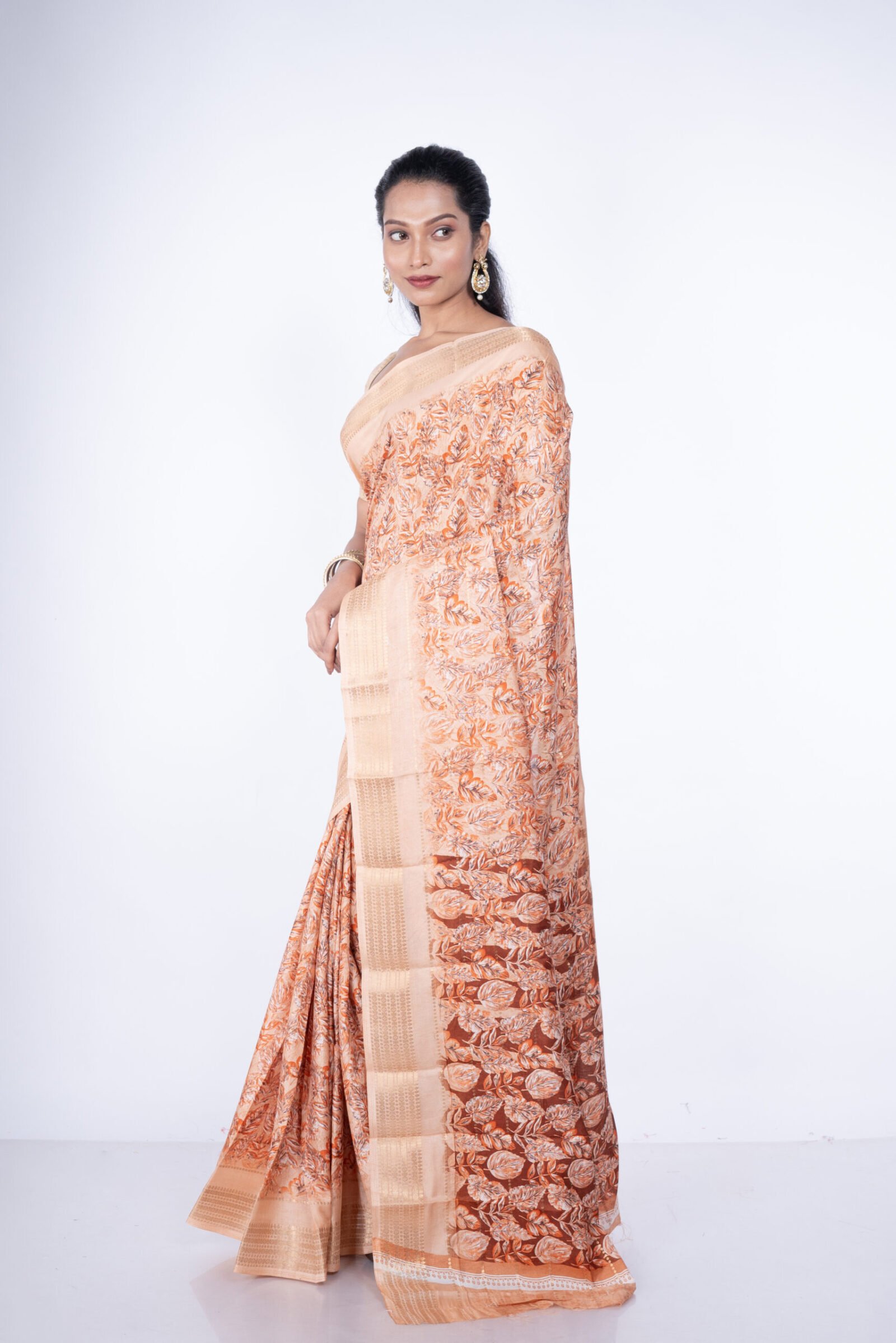'Earthy Elegance' Silk - Image 4