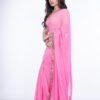 Leheriya 'Passionate Pink' Crepe - Image 4
