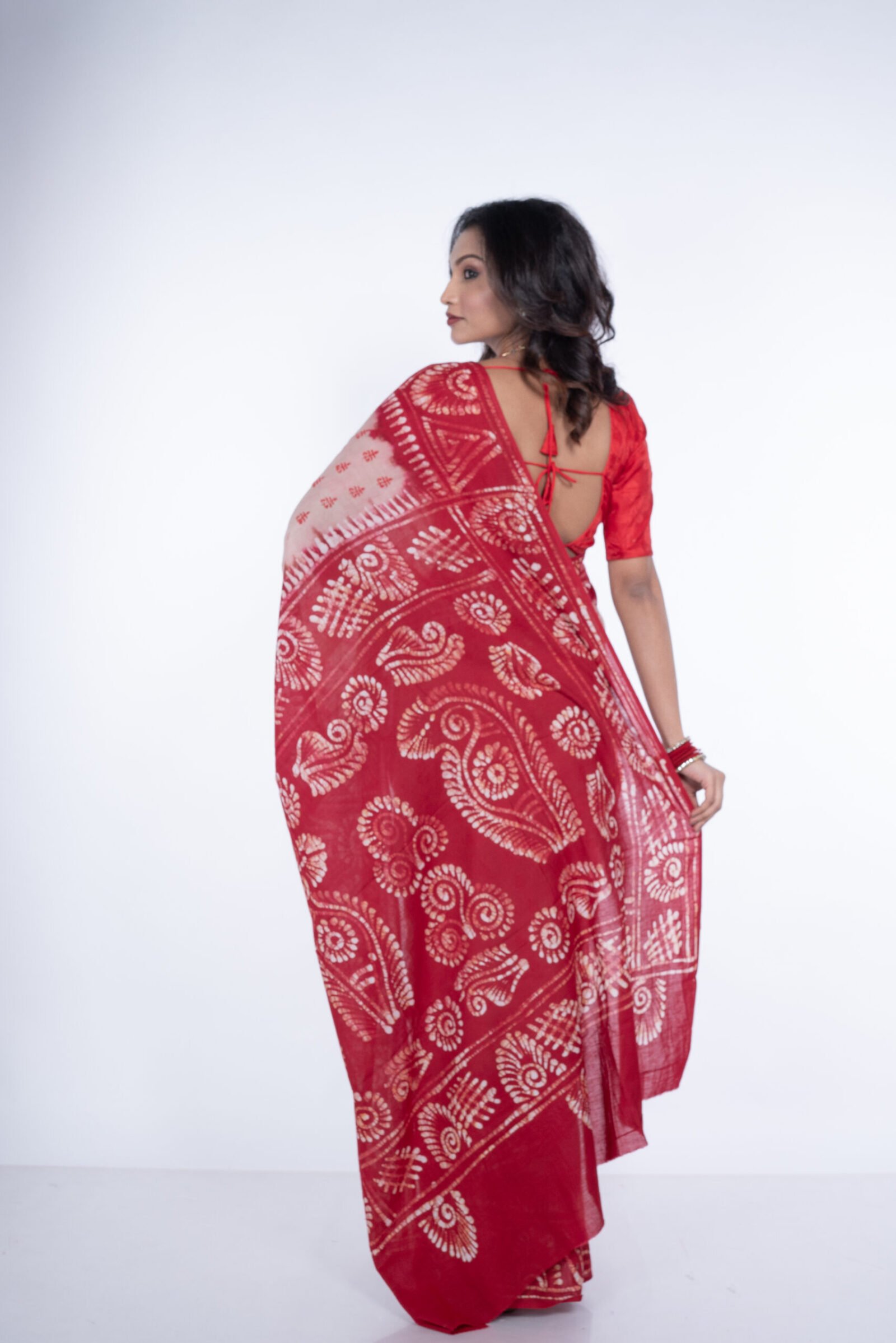 Batik 'Gulab Rani' Cotton - Image 3