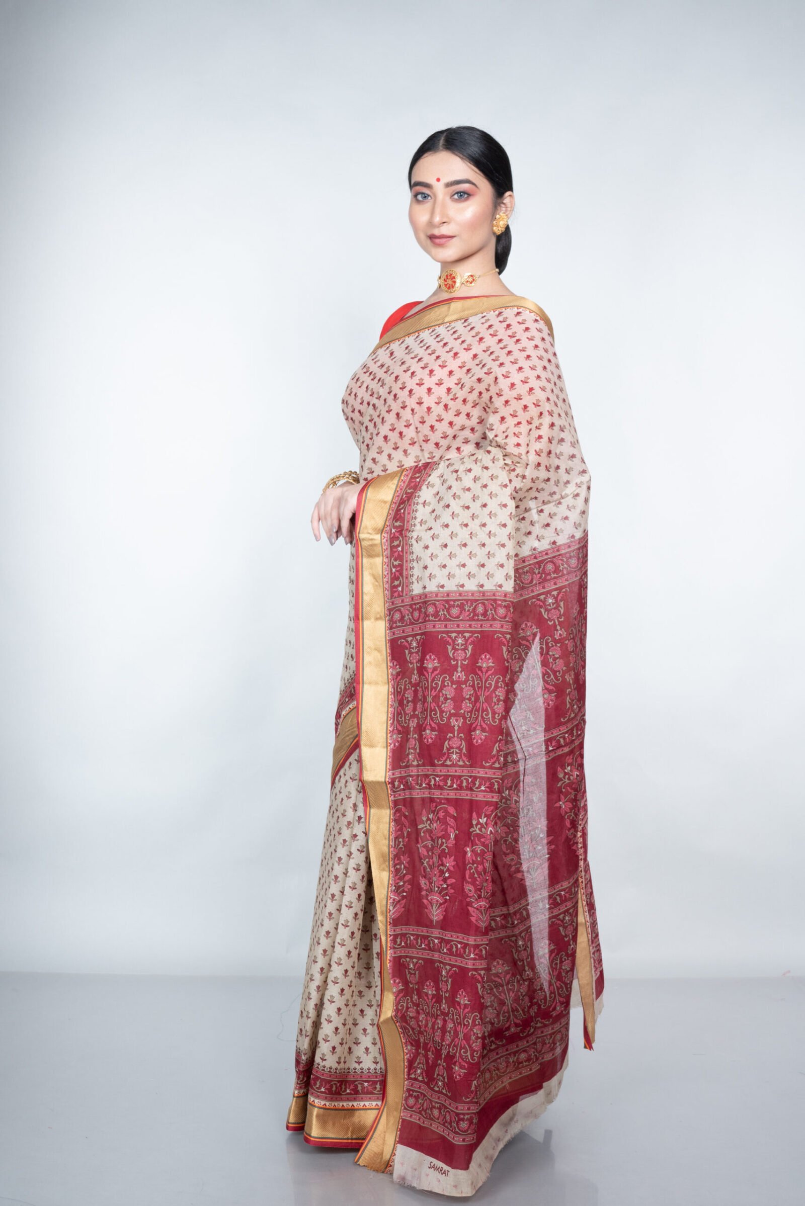 'Pomegranate Red' Cotton