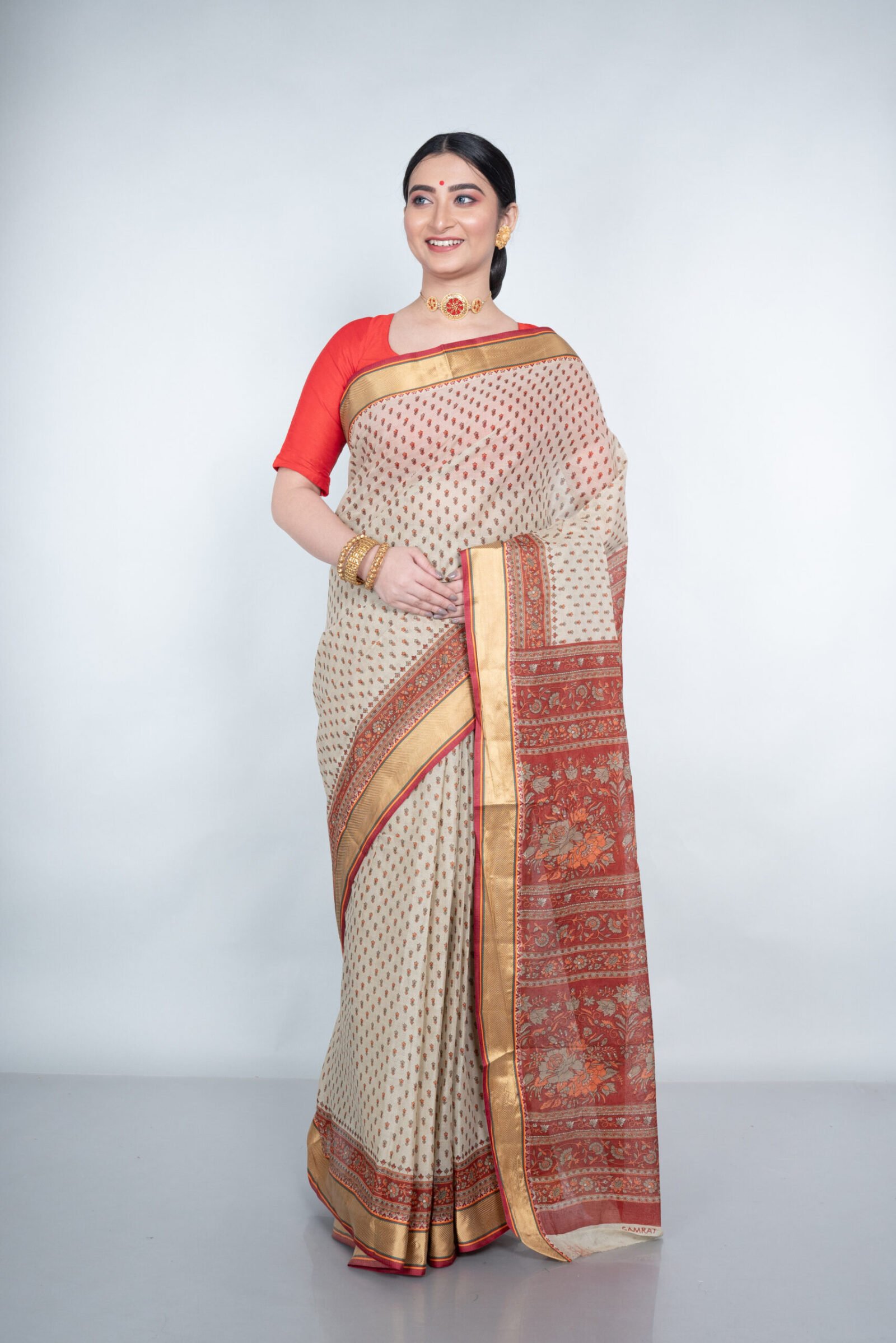 'Papaya Glow' Cotton - Image 2