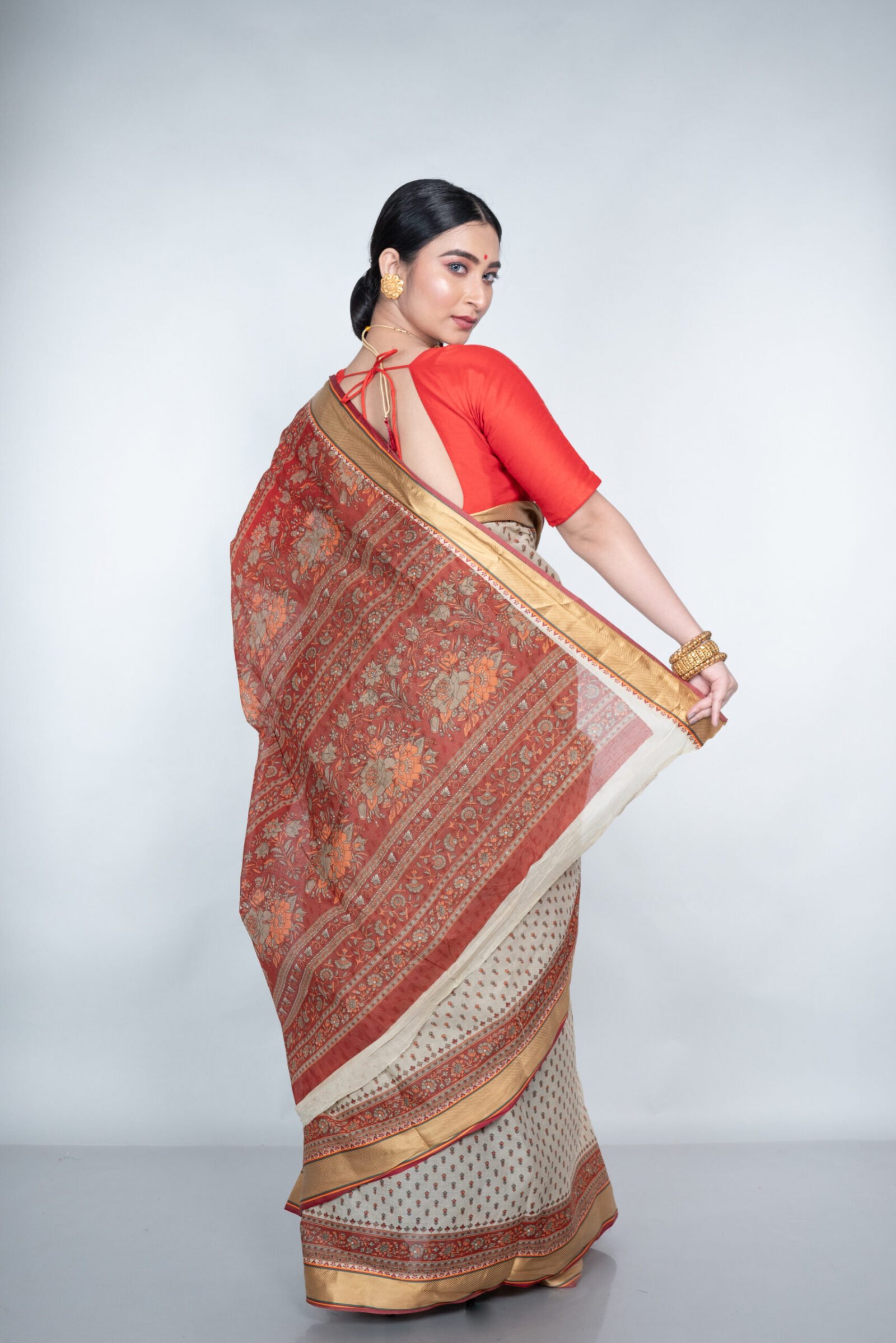 'Papaya Glow' Cotton - Image 3