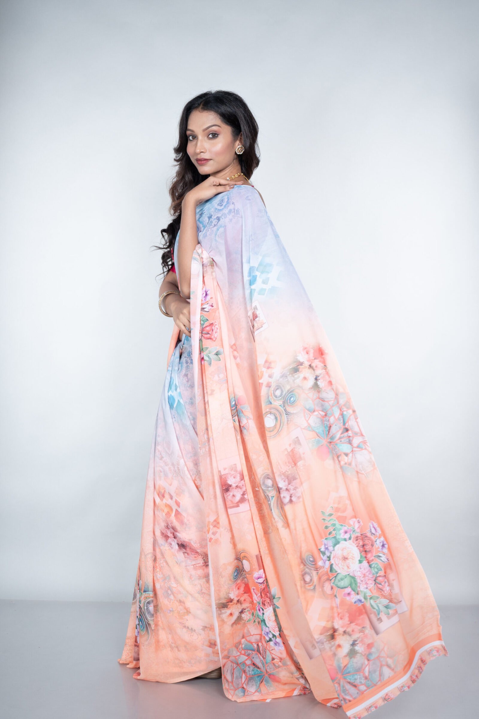 "Blossom Breeze" Chiffon - Image 2