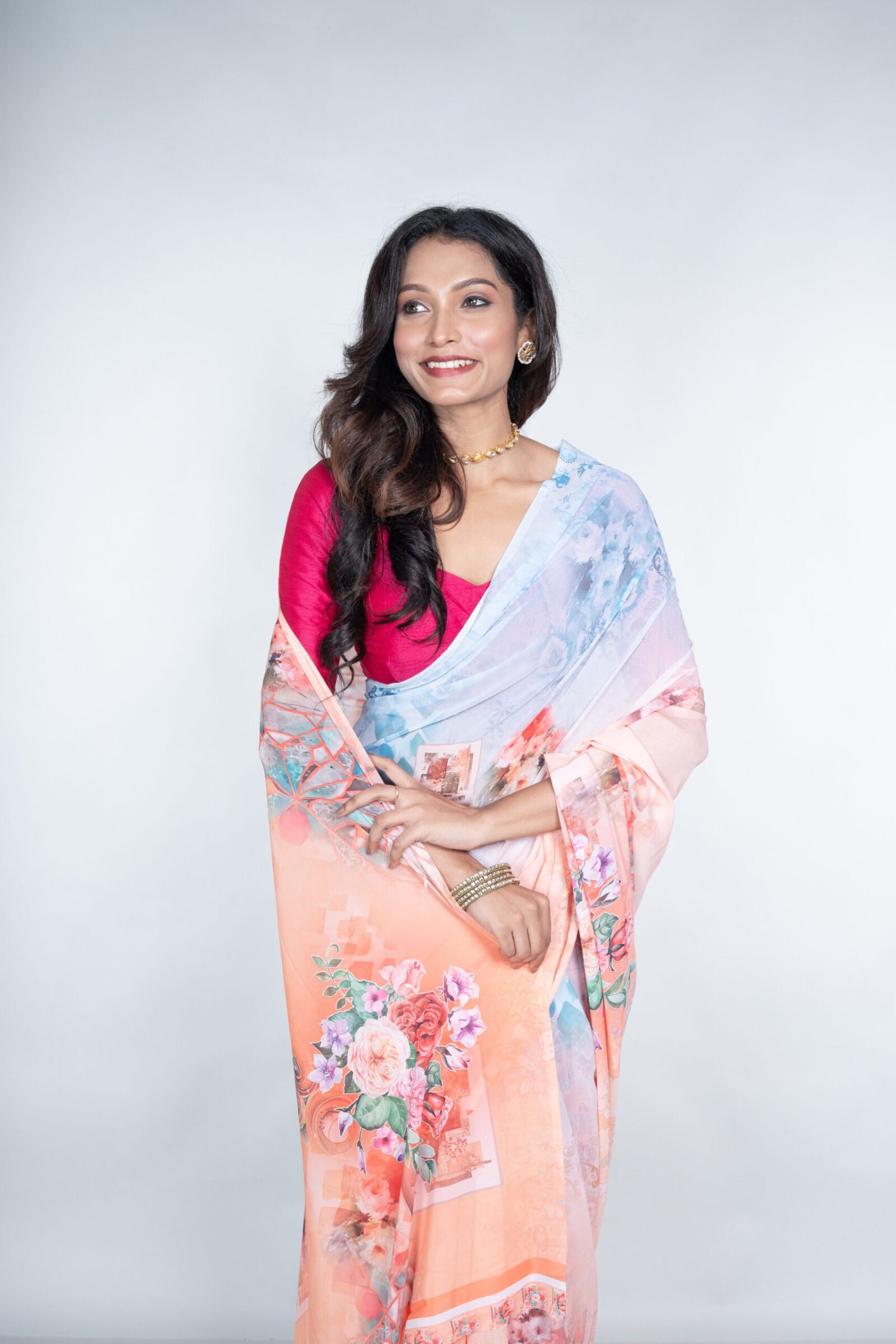 "Blossom Breeze" Chiffon