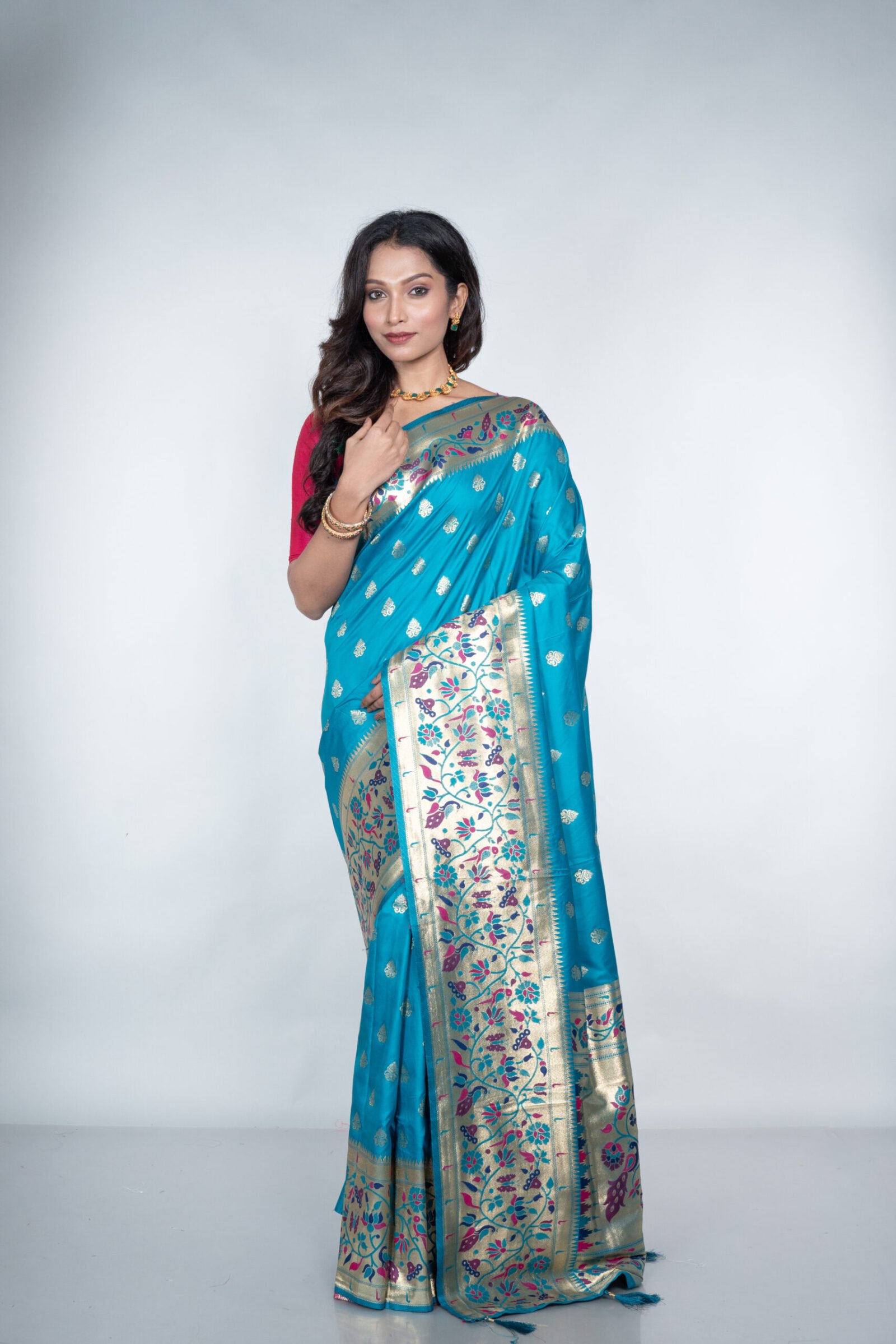 Paithani 'Maratha Regal' Silk