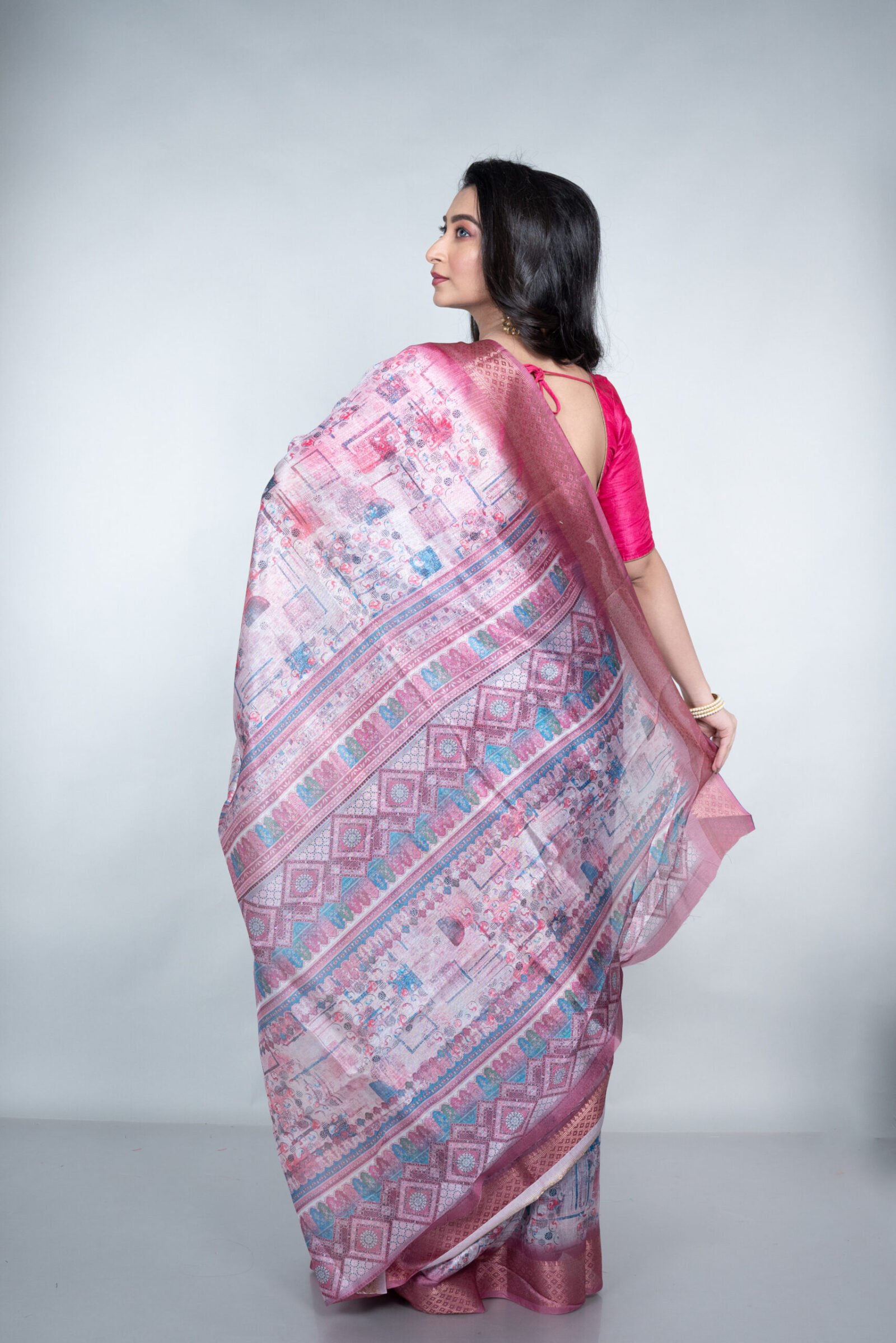 'Opulent Glow' Cotton Silk - Image 4