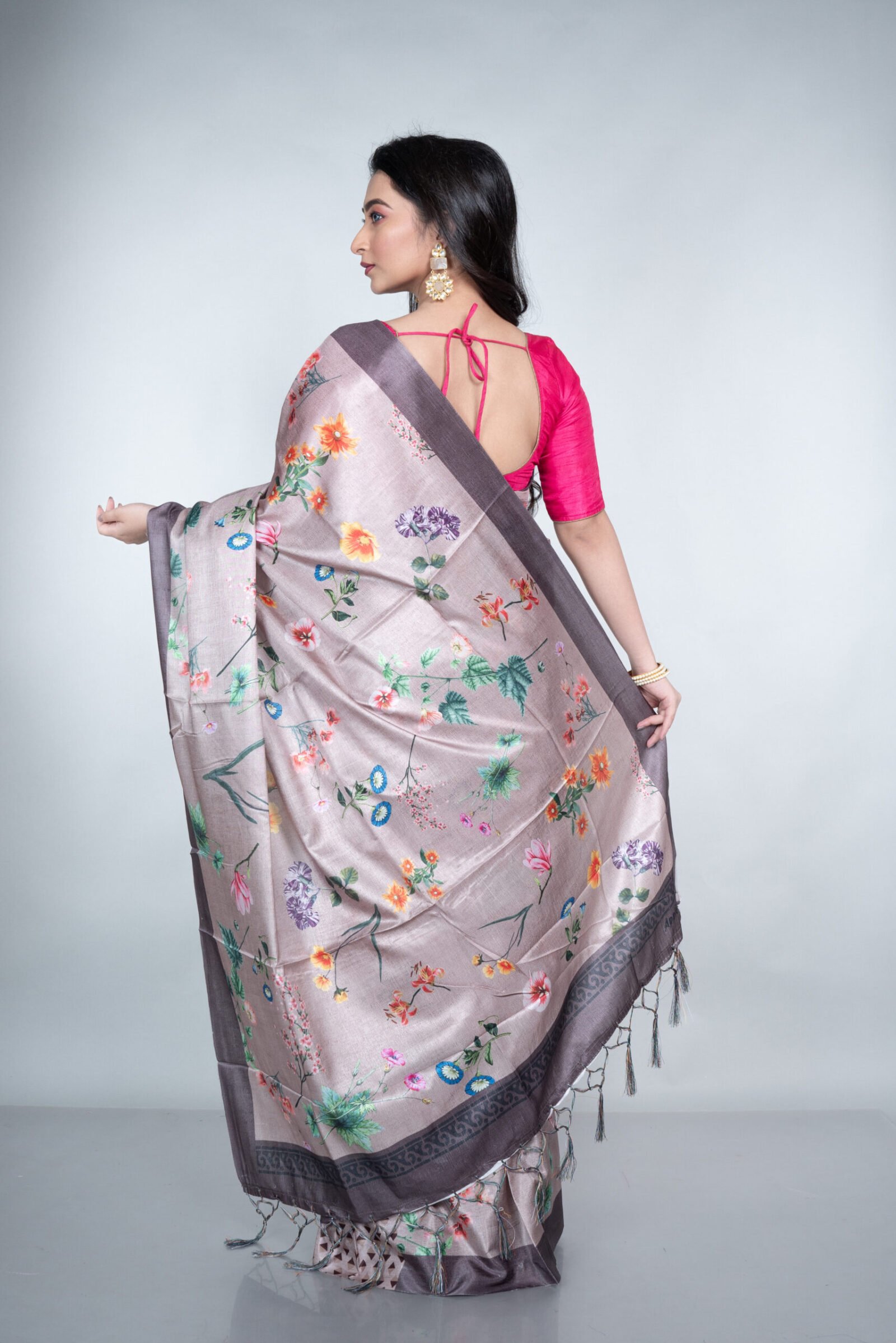 'Pearl Glow' Manipuri Silk - Image 4