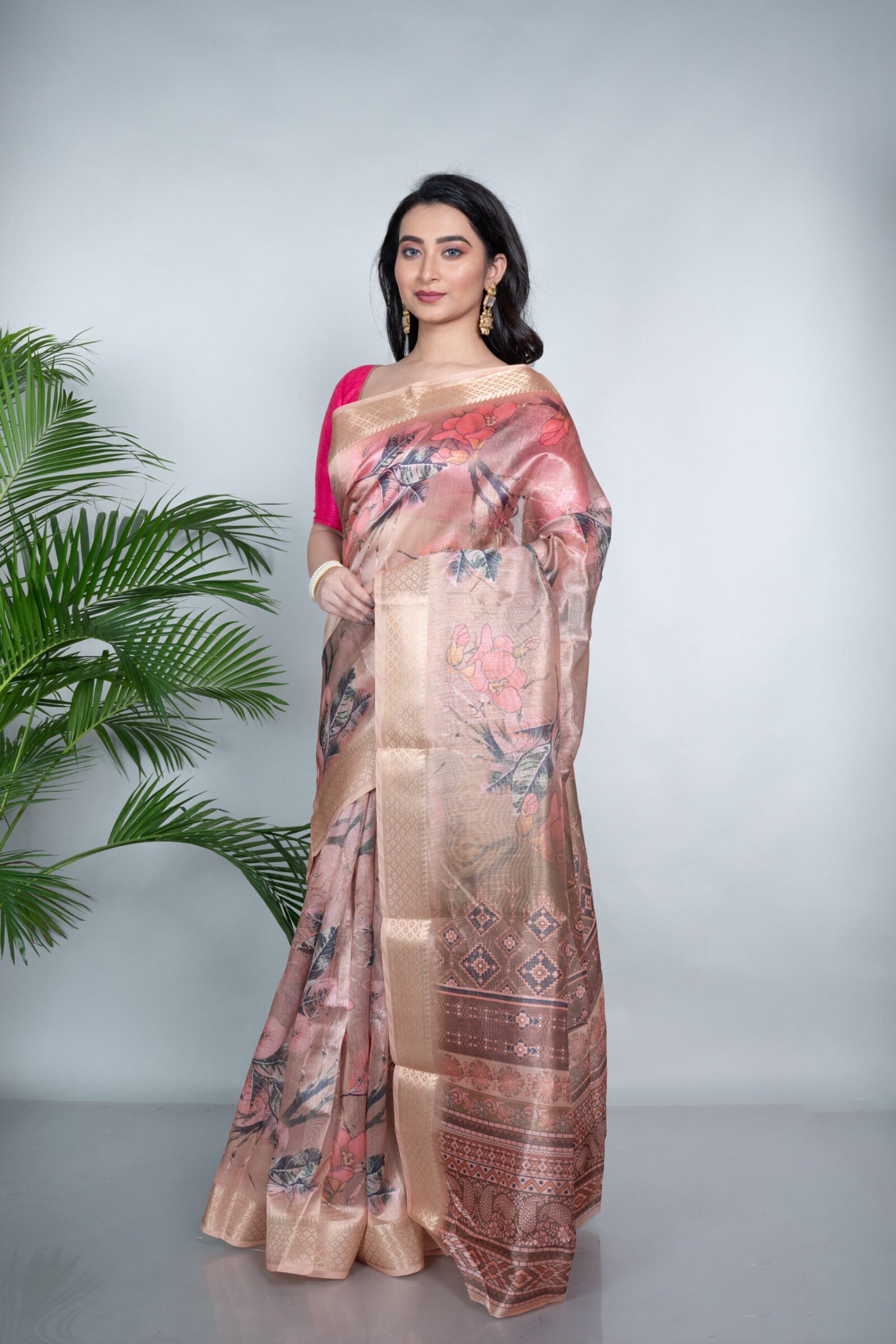 'Melon Medley' Cotton Silk