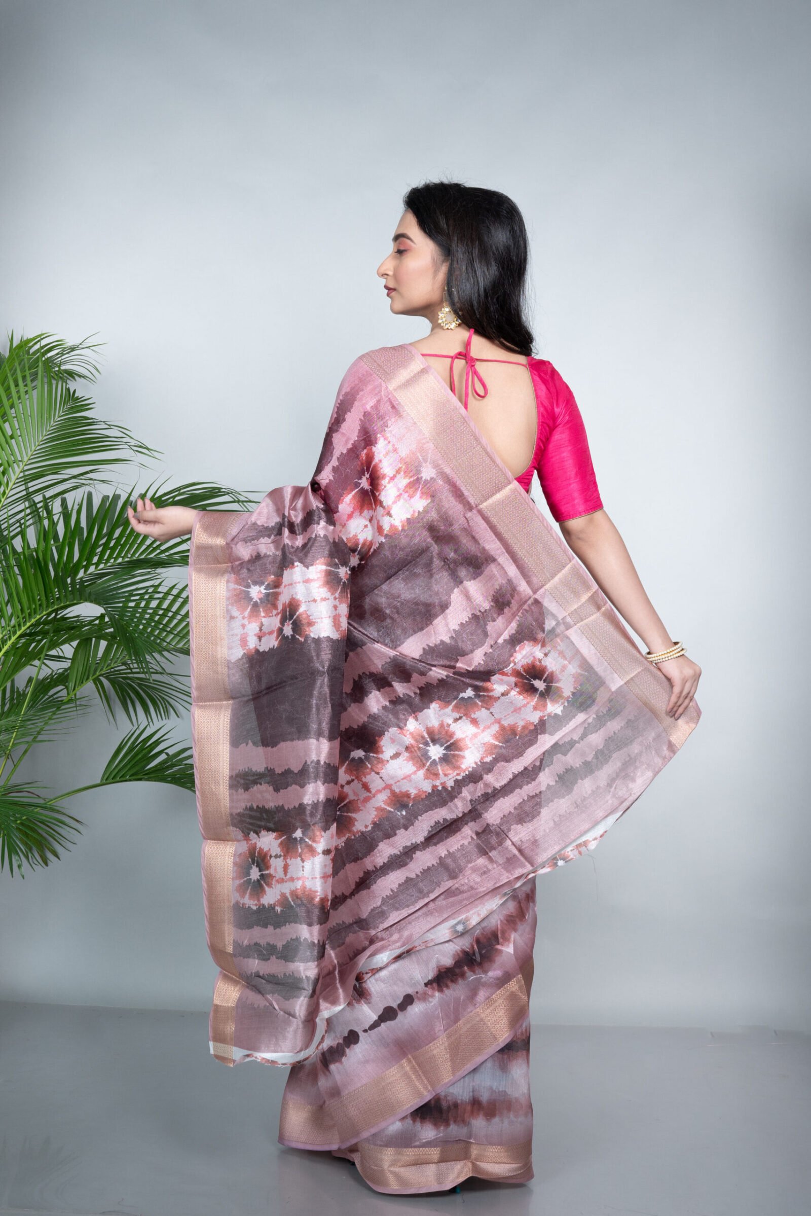 'Nutmeg Silk' Cotton Silk - Image 4