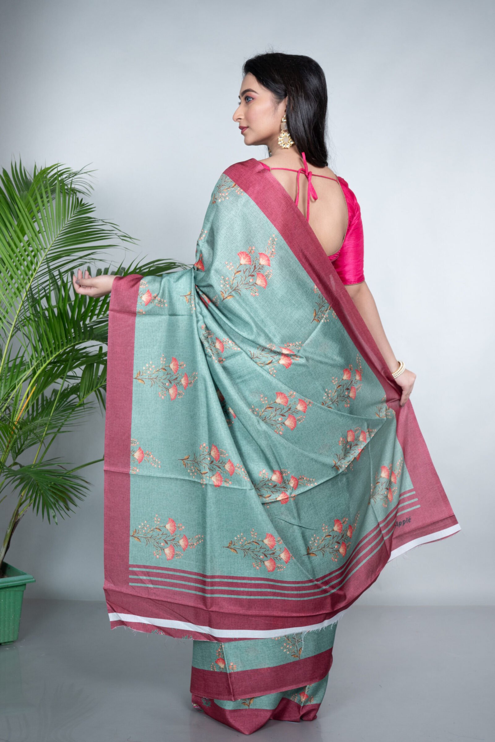 'Deep Lagoon' Manipuri Silk - Image 3