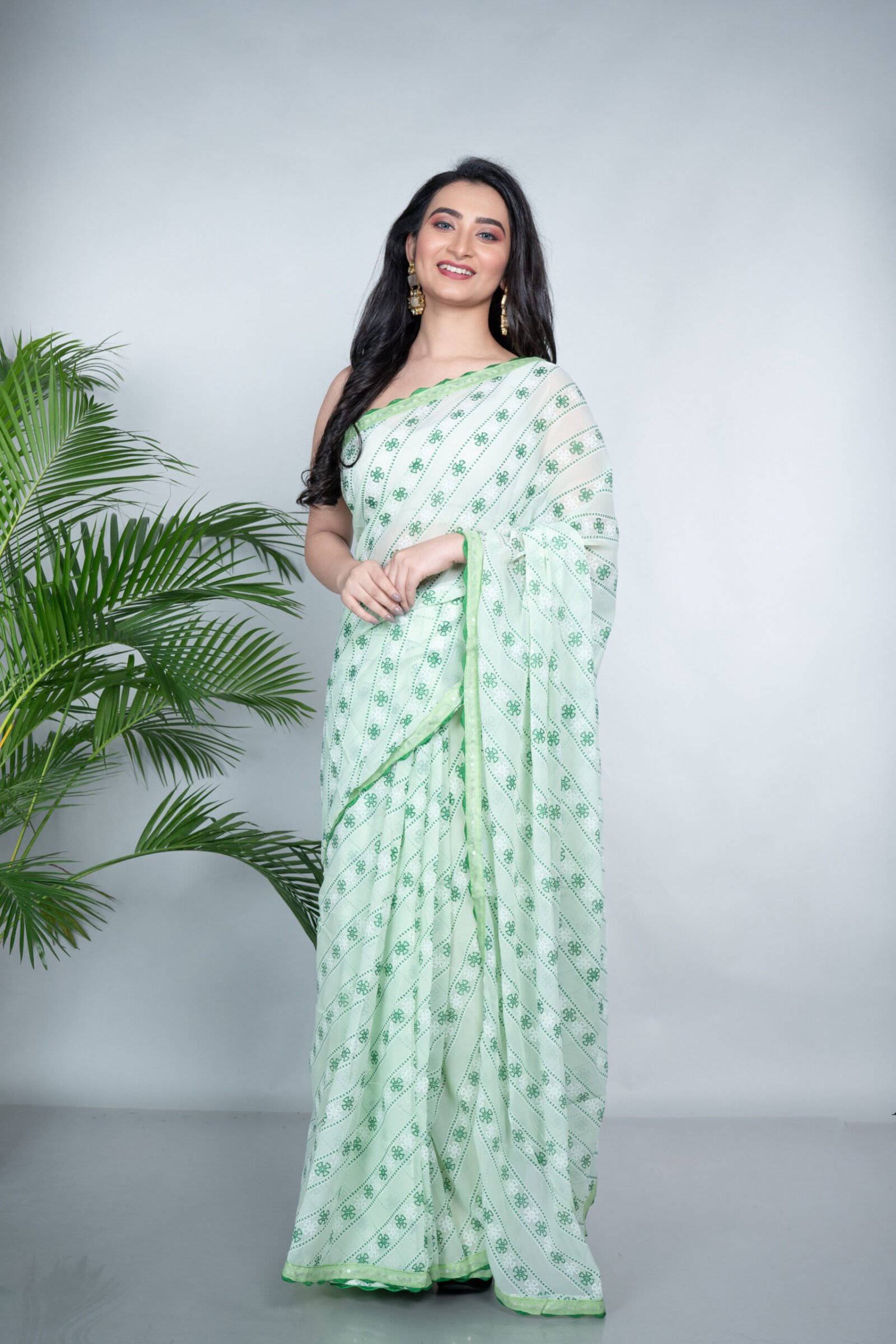 Maheshwari 'Emerald Dew' - Image 2