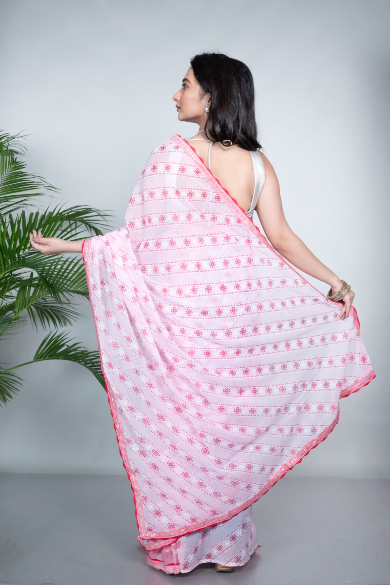 Maheswari 'Blush Rose' - Image 4