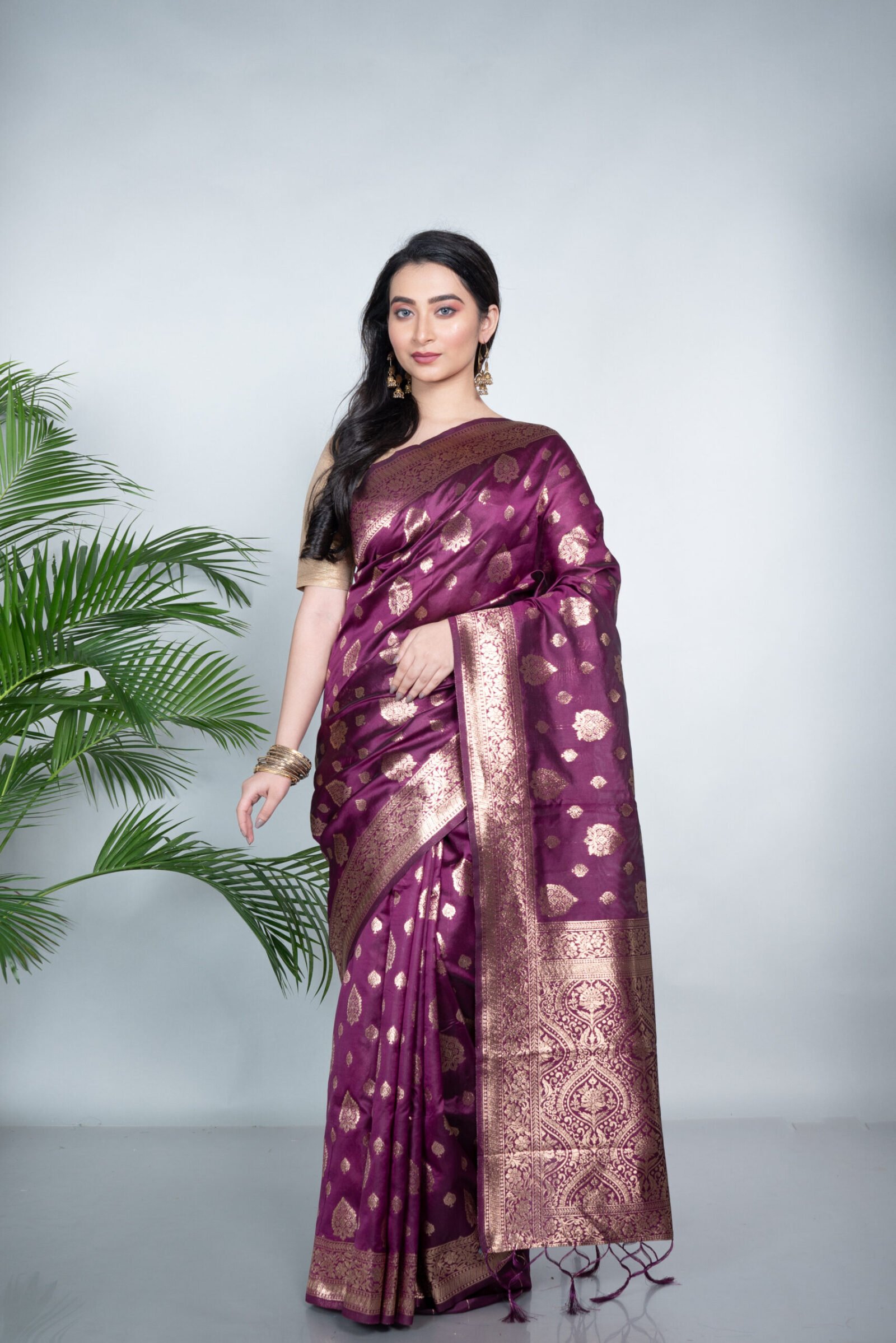 Kanjeevaram 'Golden Treasure' Silk - Image 3