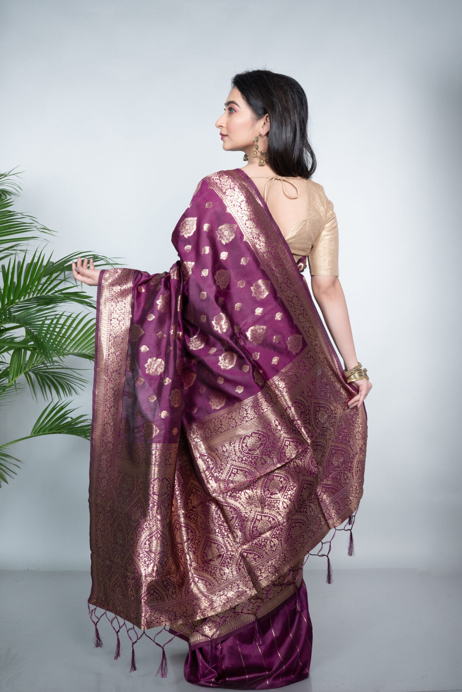 Kanjeevaram 'Golden Treasure' Silk - Image 4