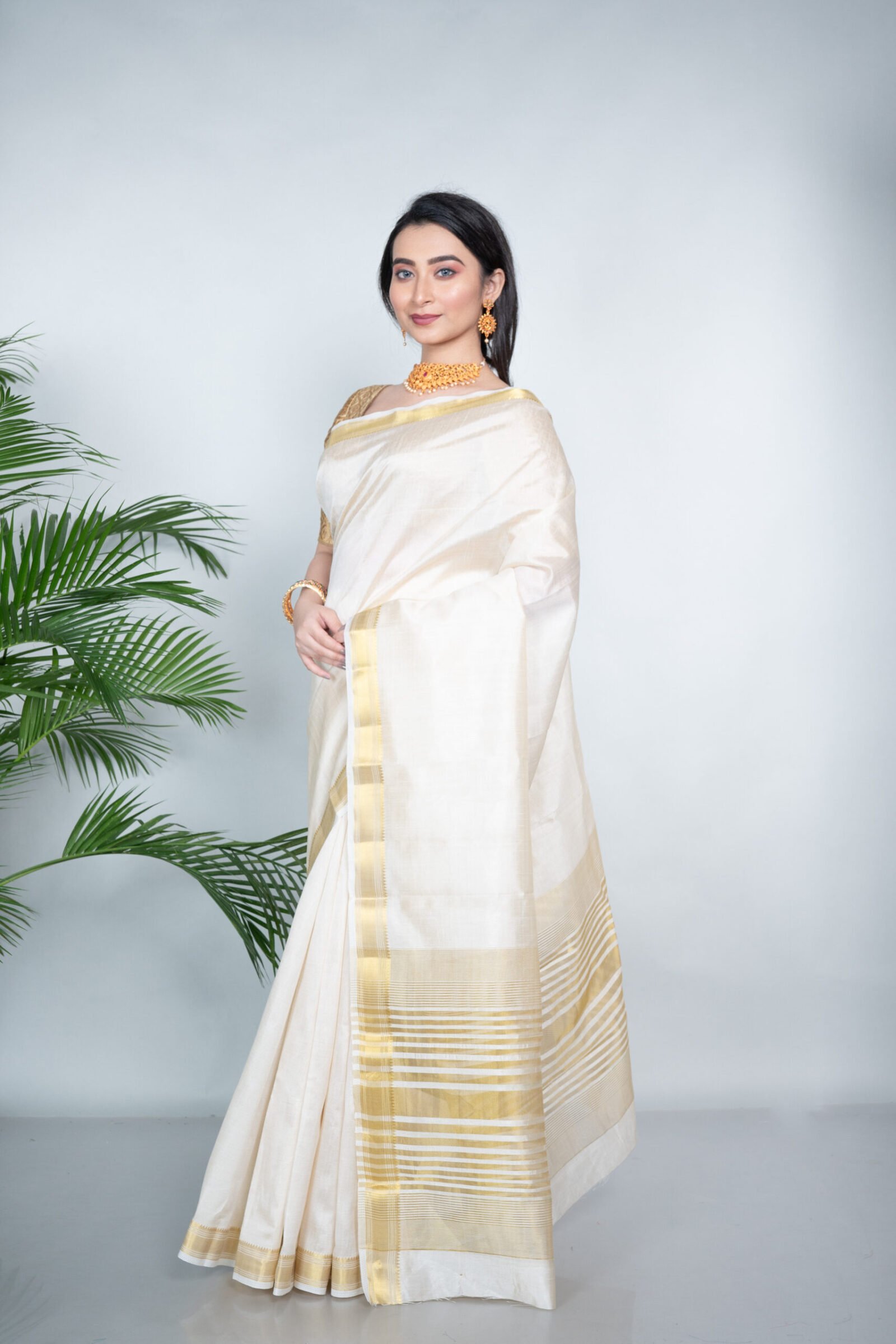 Kasavu 'Pure Perfection'  Silk