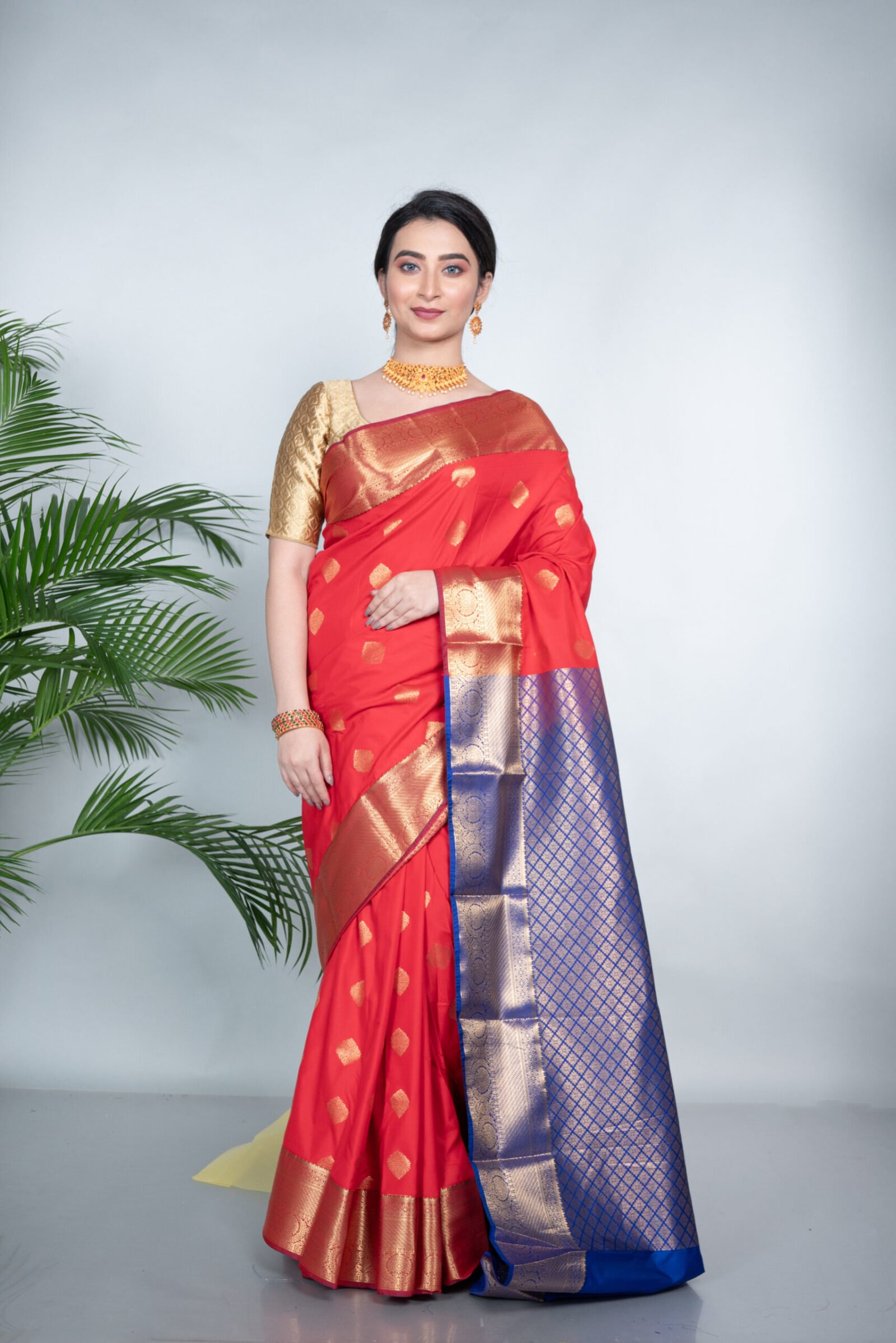Kanjeevaram 'Magenta Majesty' Silk - Image 2