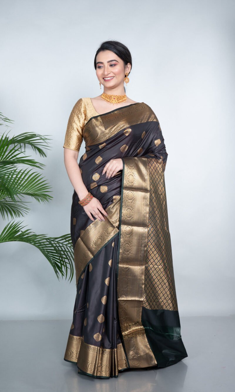 Kanjeevaram 'Shadow' Silk