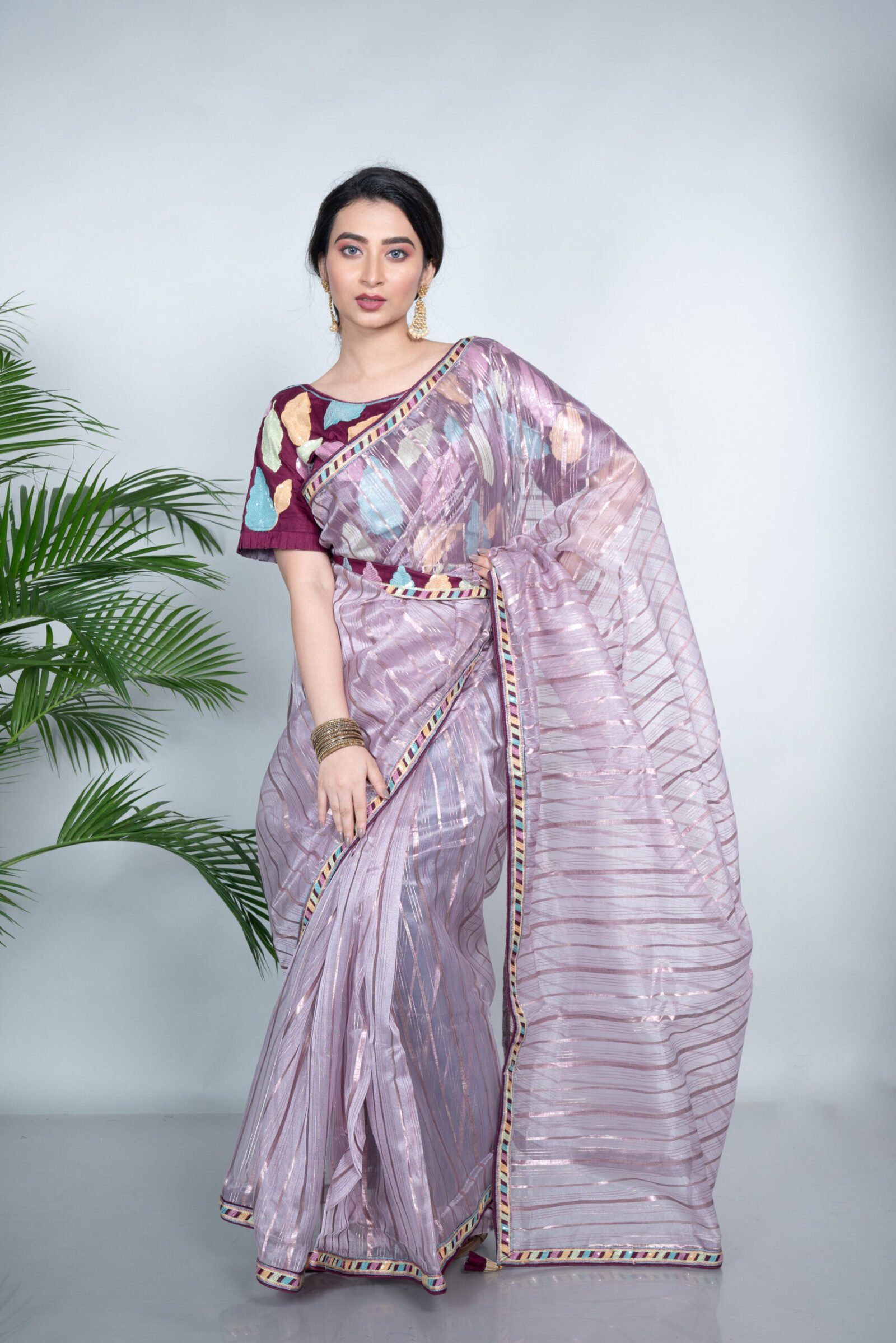 Designer 'Regal Mulberry' Tissue - Image 2